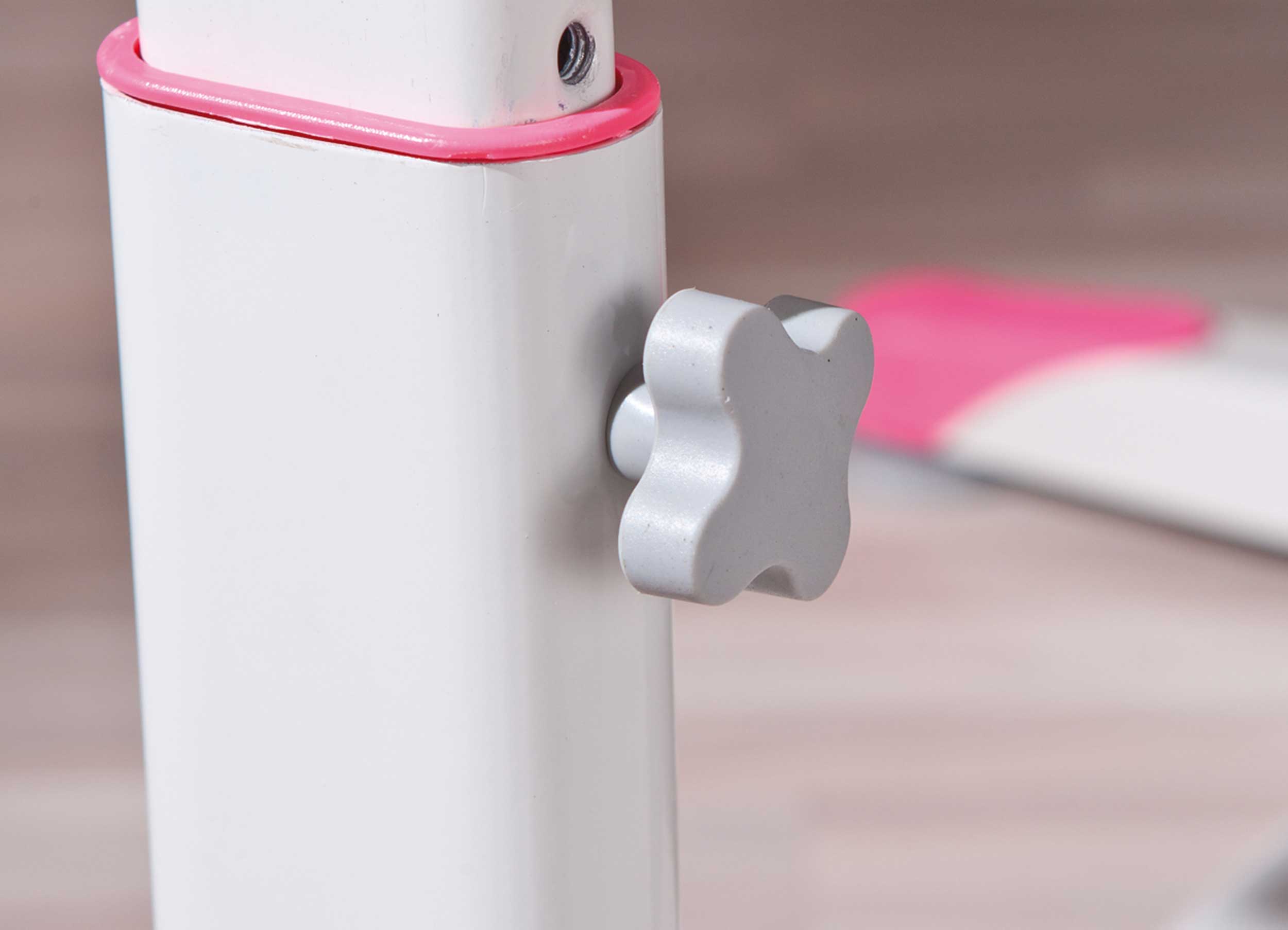 Bureau Tamara avec plateau inclinable - vert/rose - Image 4