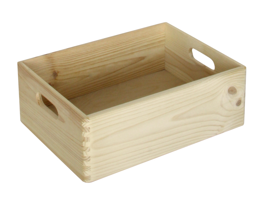 Caisson à jouets Maxine en bois 40x30x14