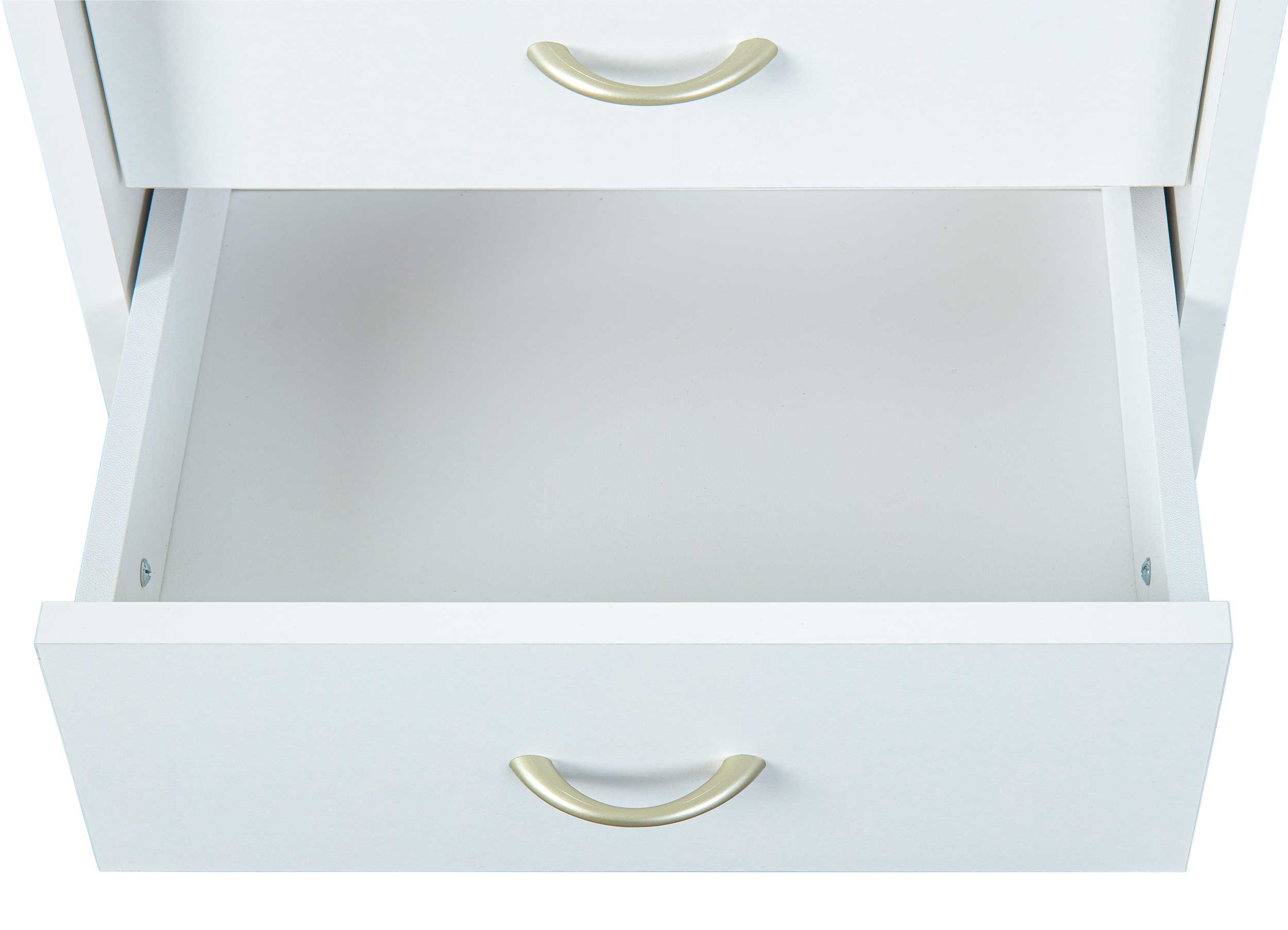 Caisson à roulettes Podence à 4 tiroirs - blanc - Image 9