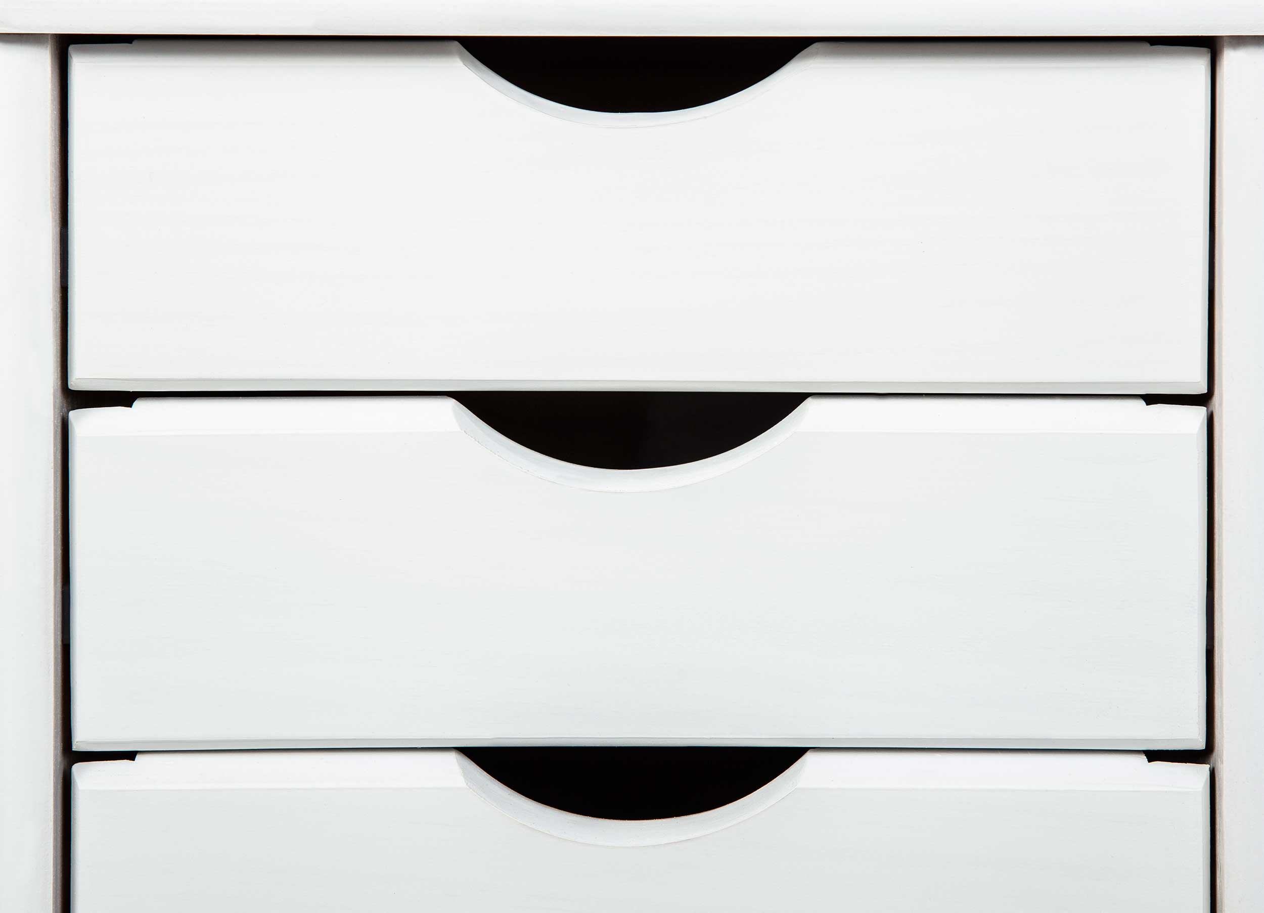 Caisson à tiroirs Lena bois avec roulettes - blanc - Image 12