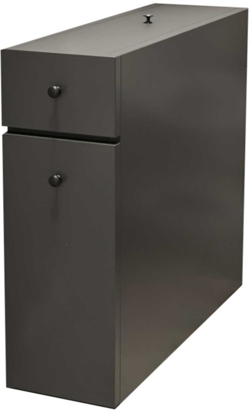 Calencia Meuble de salle de bain | 100 % MÉLAMINE | Anthracite - Image 2