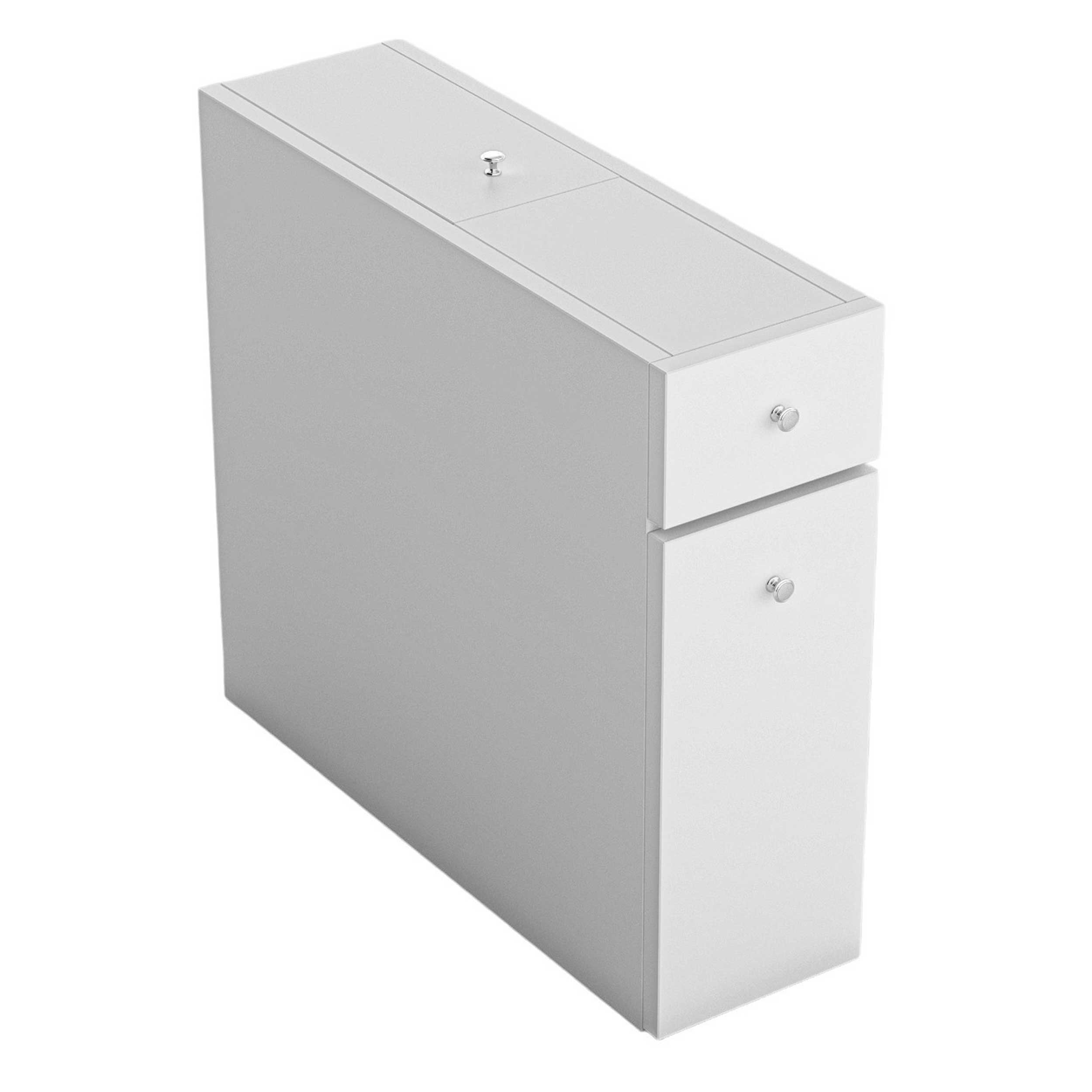 Calencia Meuble de salle de bain | 100 % MÉLAMINE | Blanc - Image 7