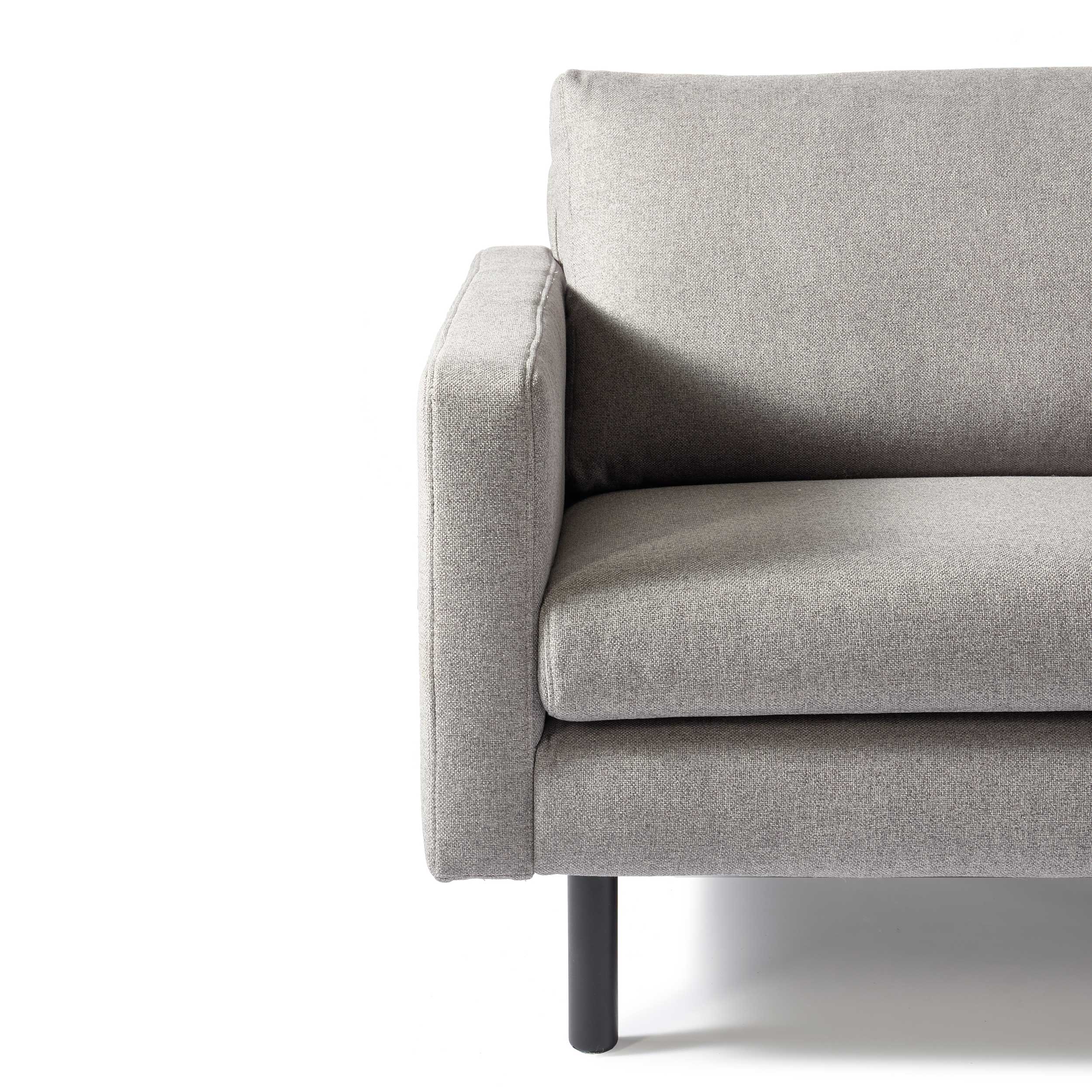 Canapé Essine 2 personnes - gris - Image 2