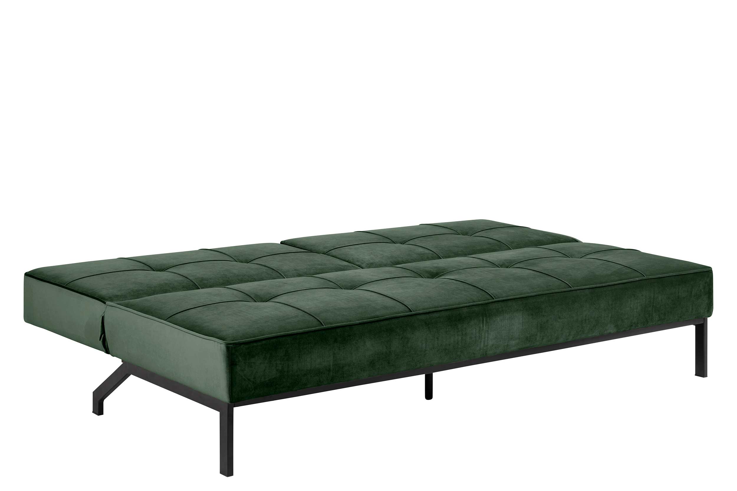 Canapé-lit Giovanni - vert forêt/noir - Image 8