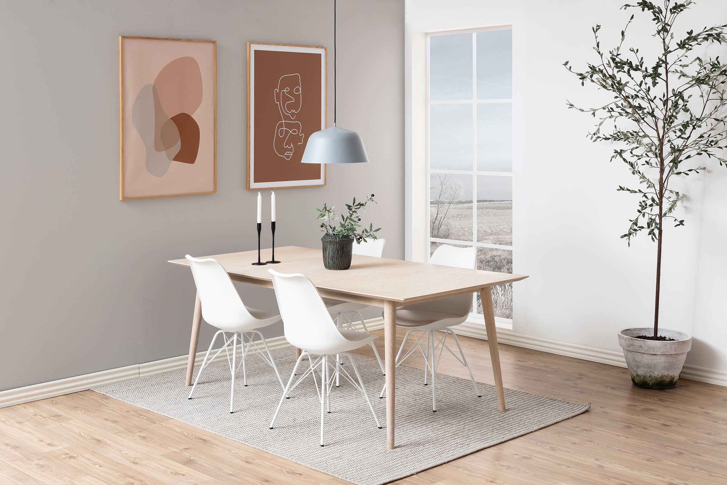 Chaise coquilles Irma - blanc - Image 10