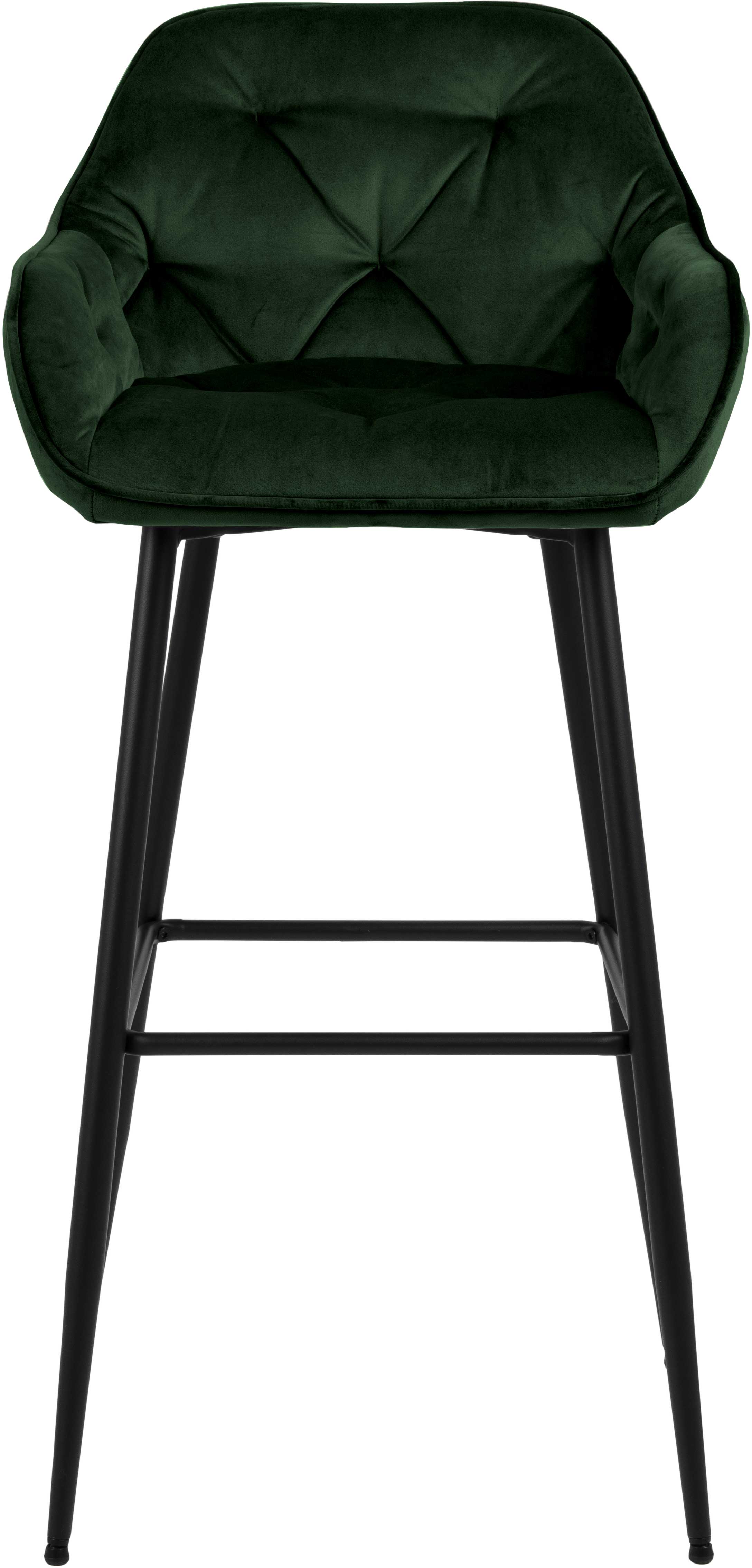 Chaise de bar Bridget - vert/noir - Image 12