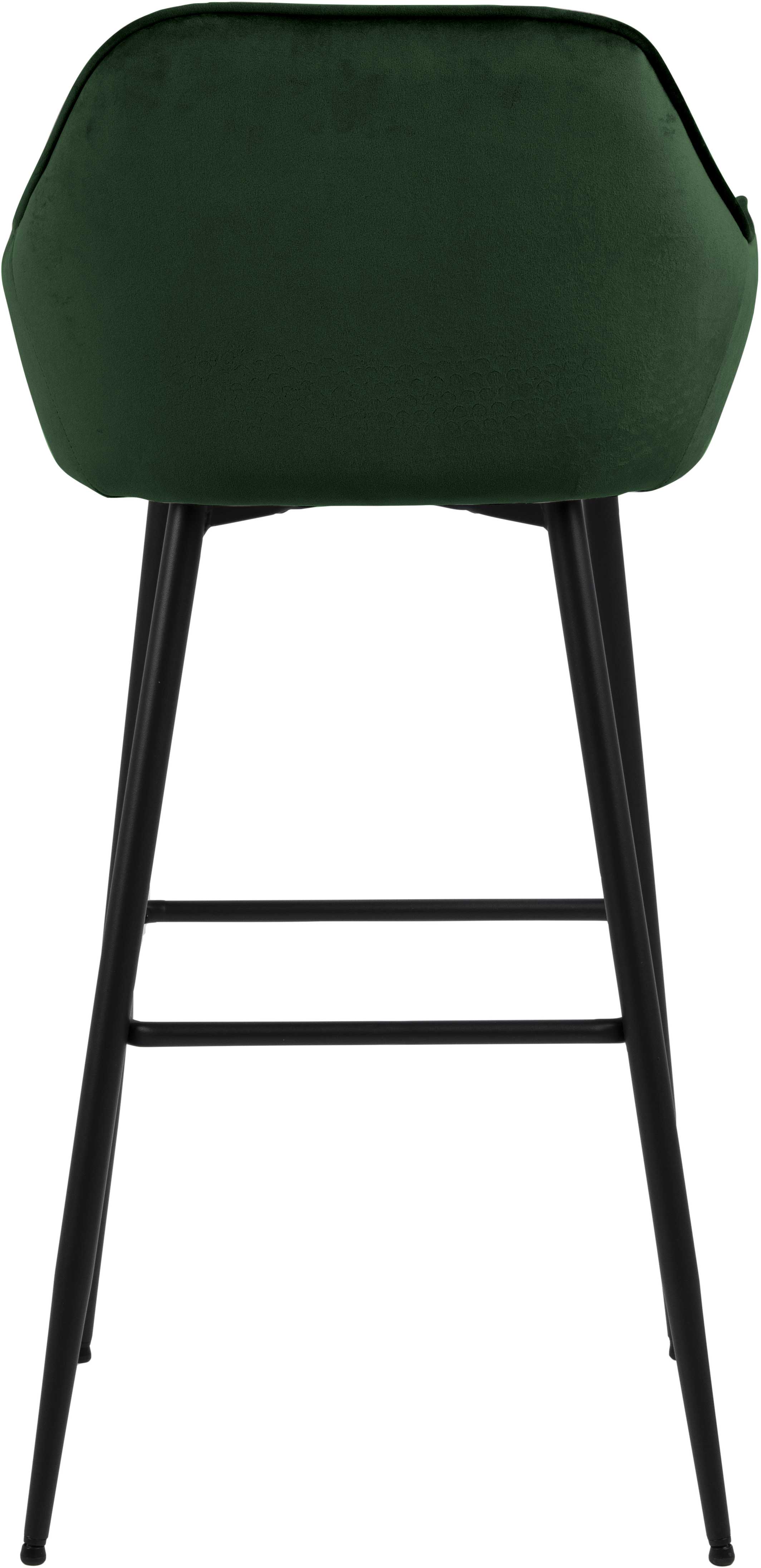 Chaise de bar Bridget - vert/noir - Image 8