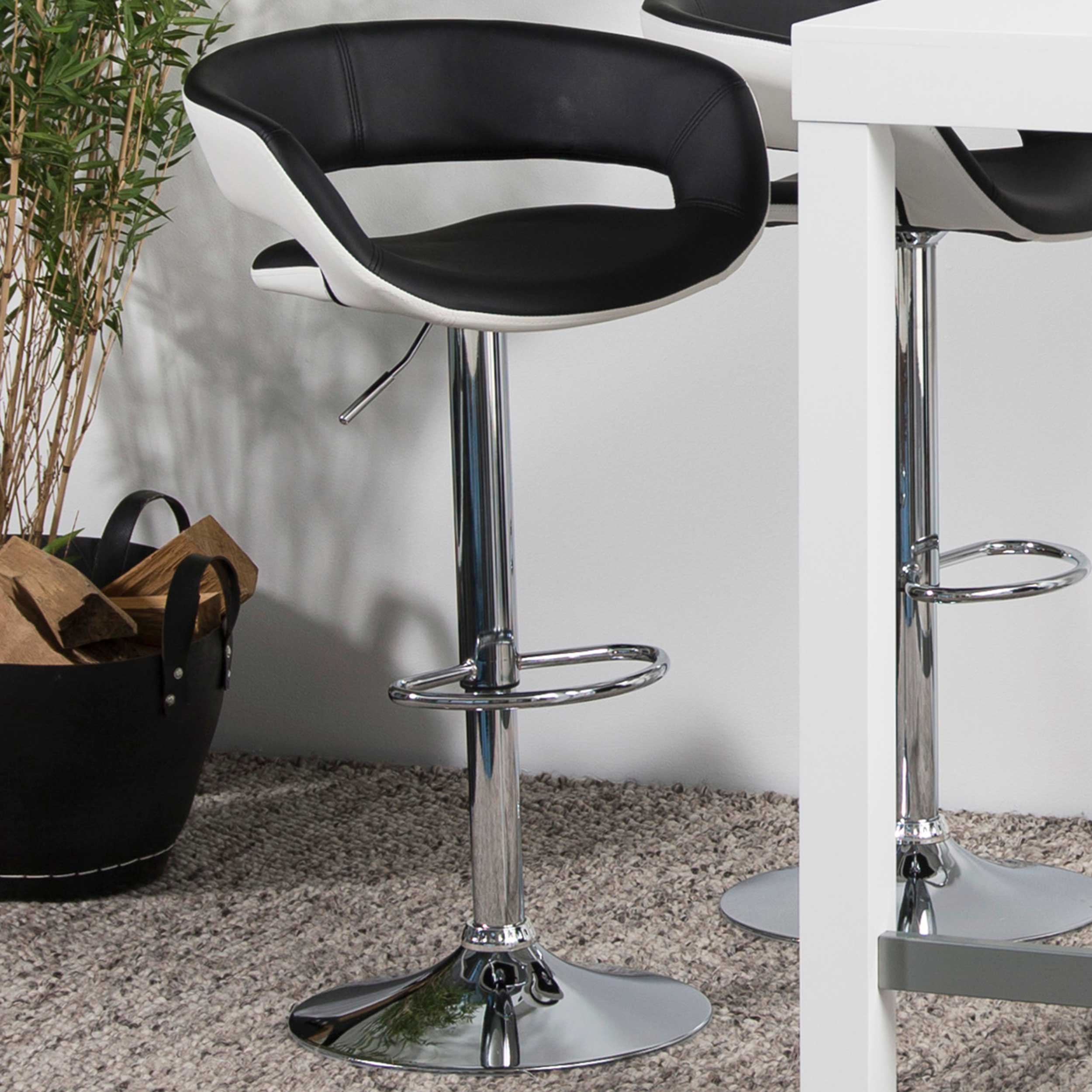 Chaise de bar Dusty - anthracite