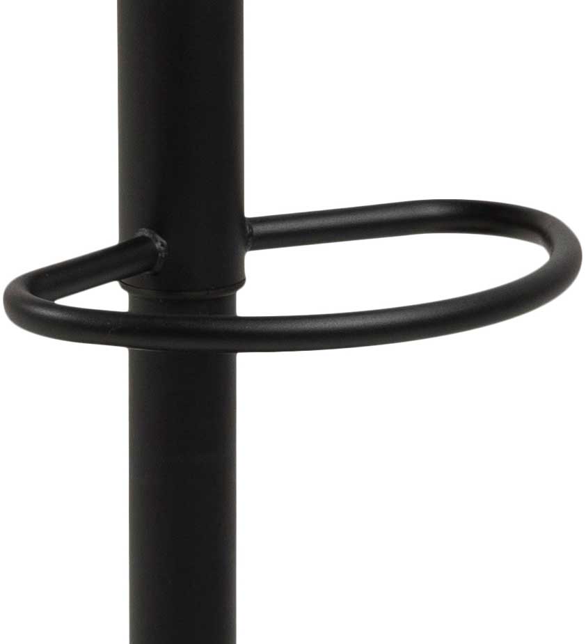 Chaise de bar Dusty - vert olive/noir - Image 3