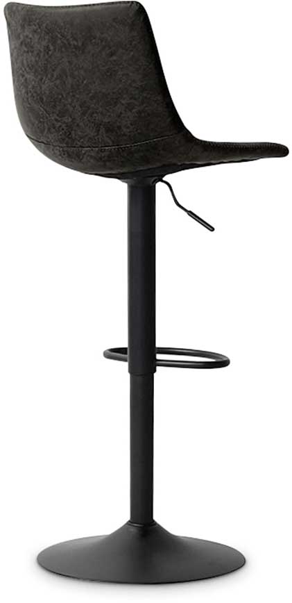 Chaise de bar réglable Fontana - anthracite - Image 2