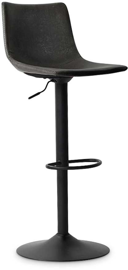 Chaise de bar réglable Fontana - anthracite - Image 7