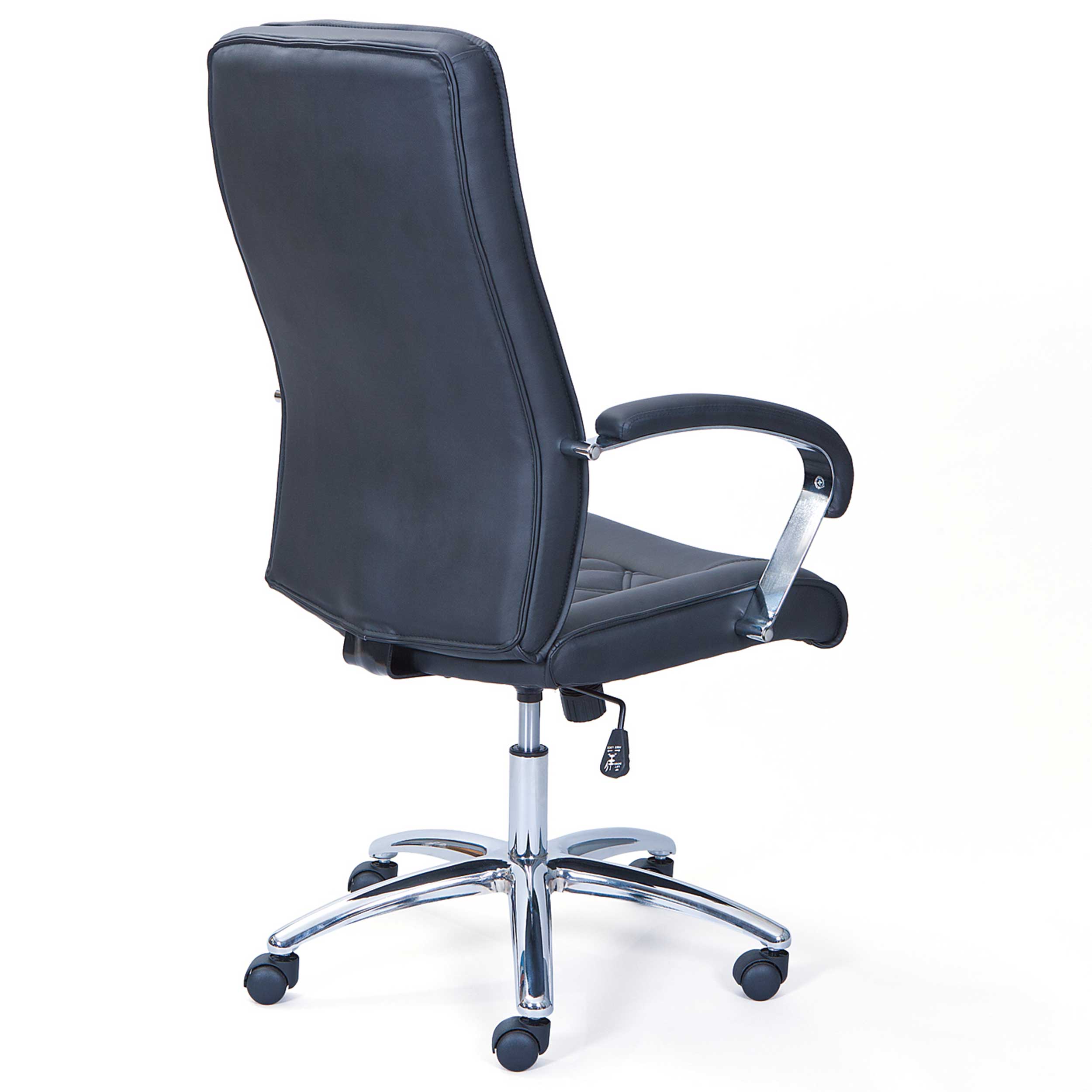 Chaise de bureau Alessia similicuir - noir - Image 9