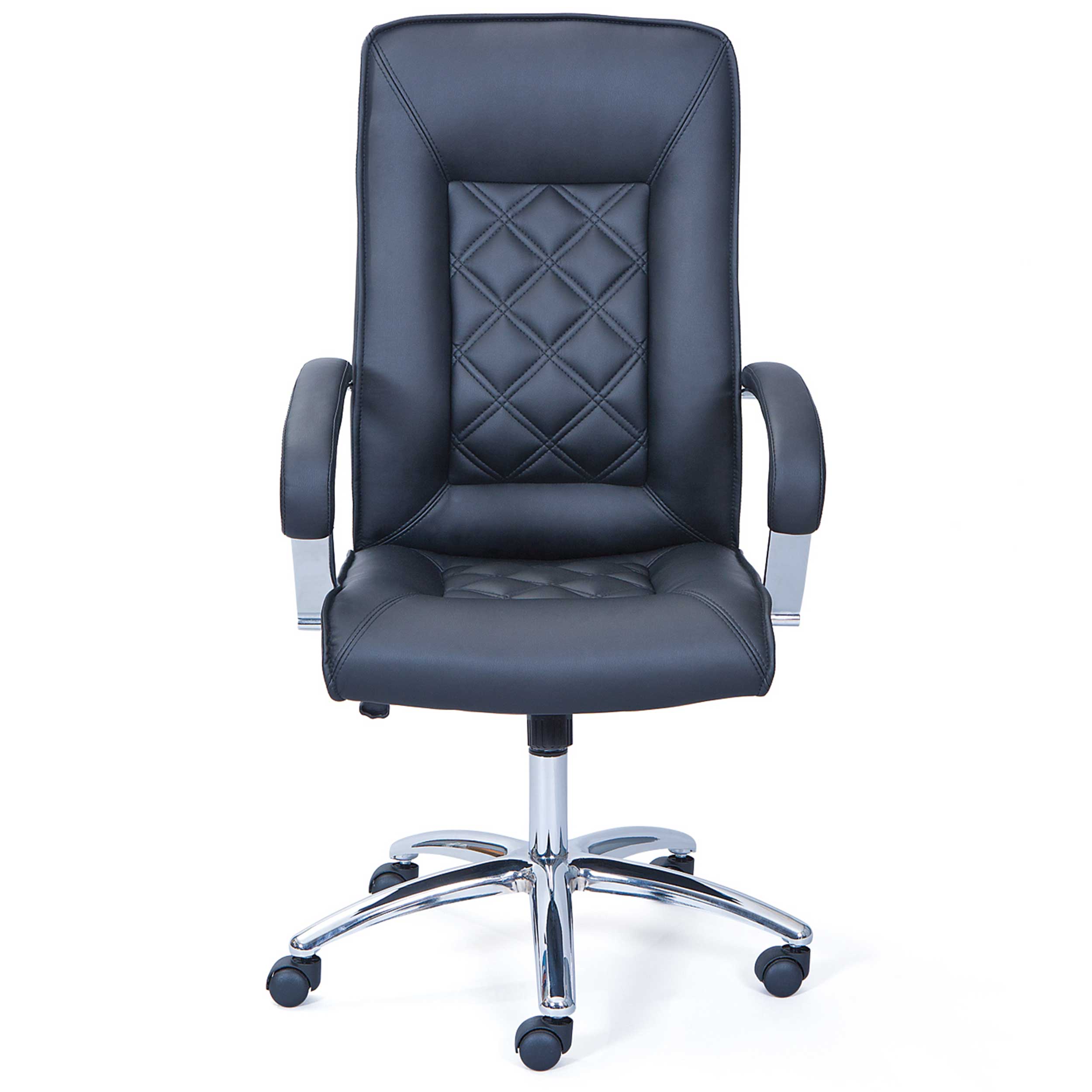 Chaise de bureau Alessia similicuir - noir - Image 10