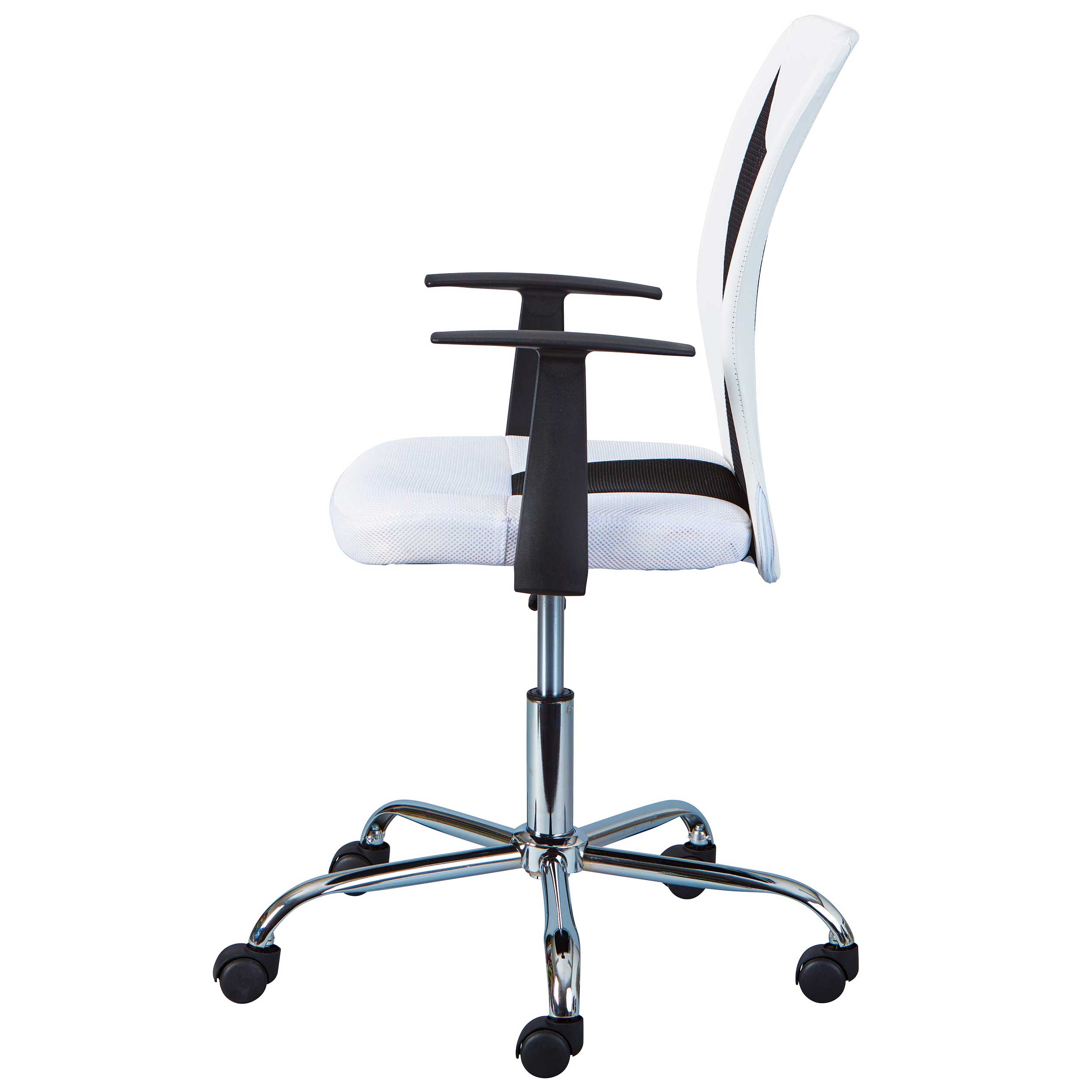 Chaise de bureau Donny dossier ergonomique - blanc - Image 12