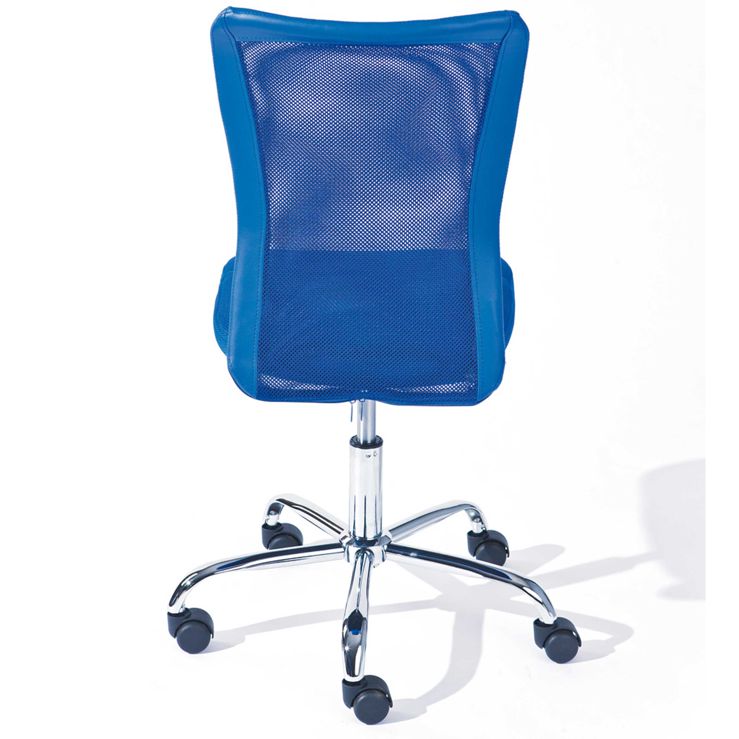Chaise de bureau Eva sans accoudoir - bleu foncé - Image 6
