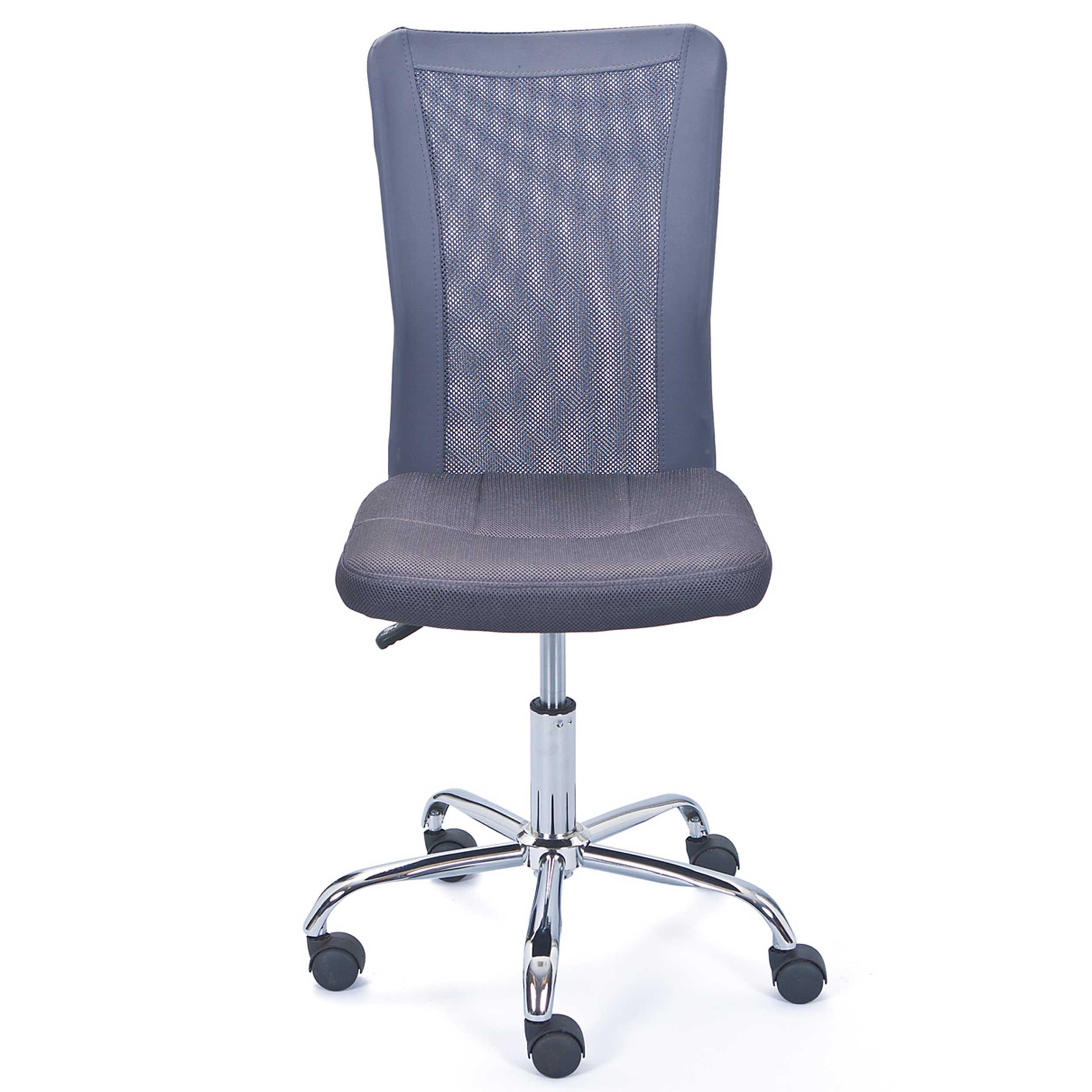 Chaise de bureau Eva sans accoudoir - gris foncé - Image 11