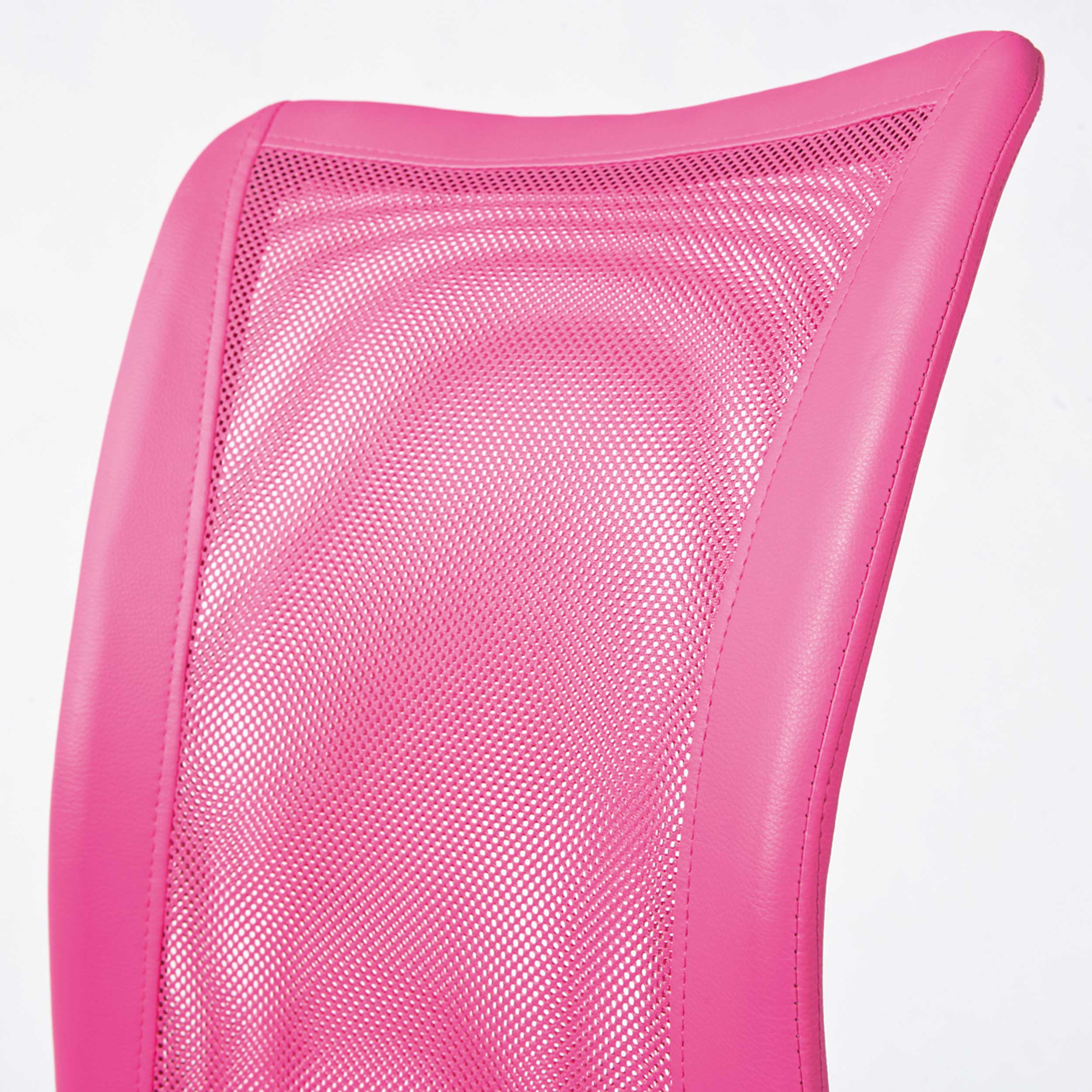 Chaise de bureau Eva sans accoudoir - rose - Image 3