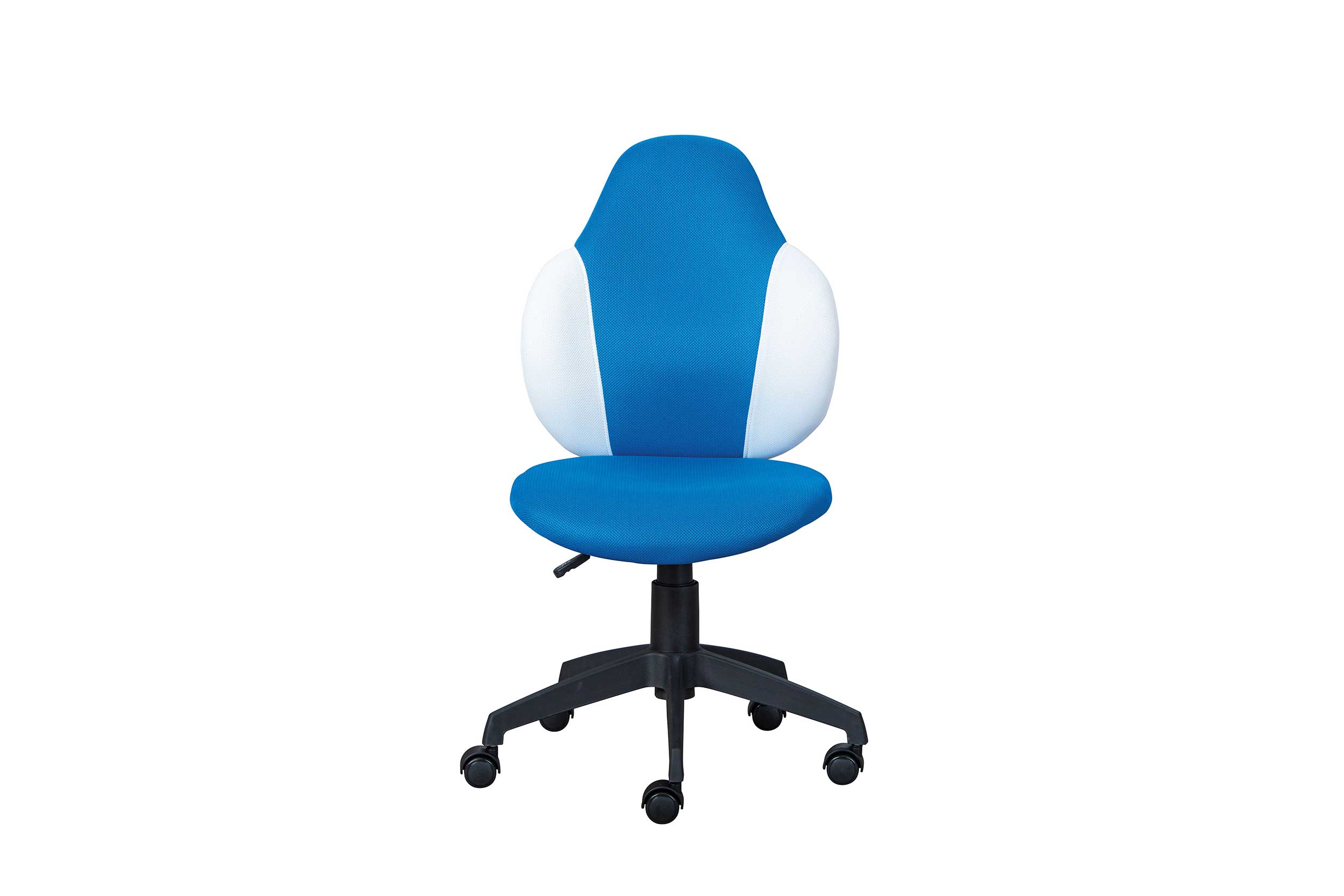 Chaise de bureau Jessie - bleu/ blanc - Image 7
