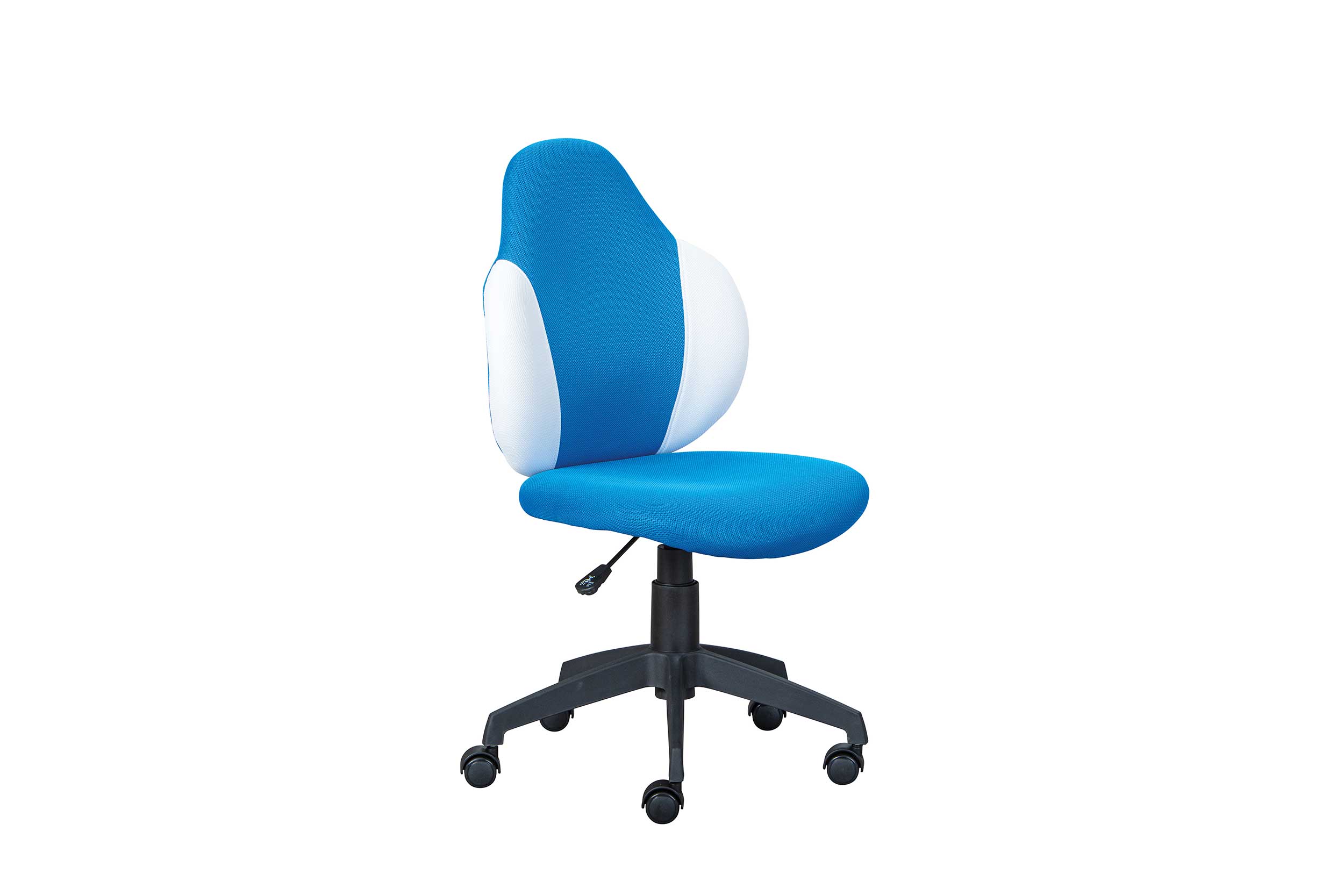Chaise de bureau Jessie - bleu/ blanc - Image 8
