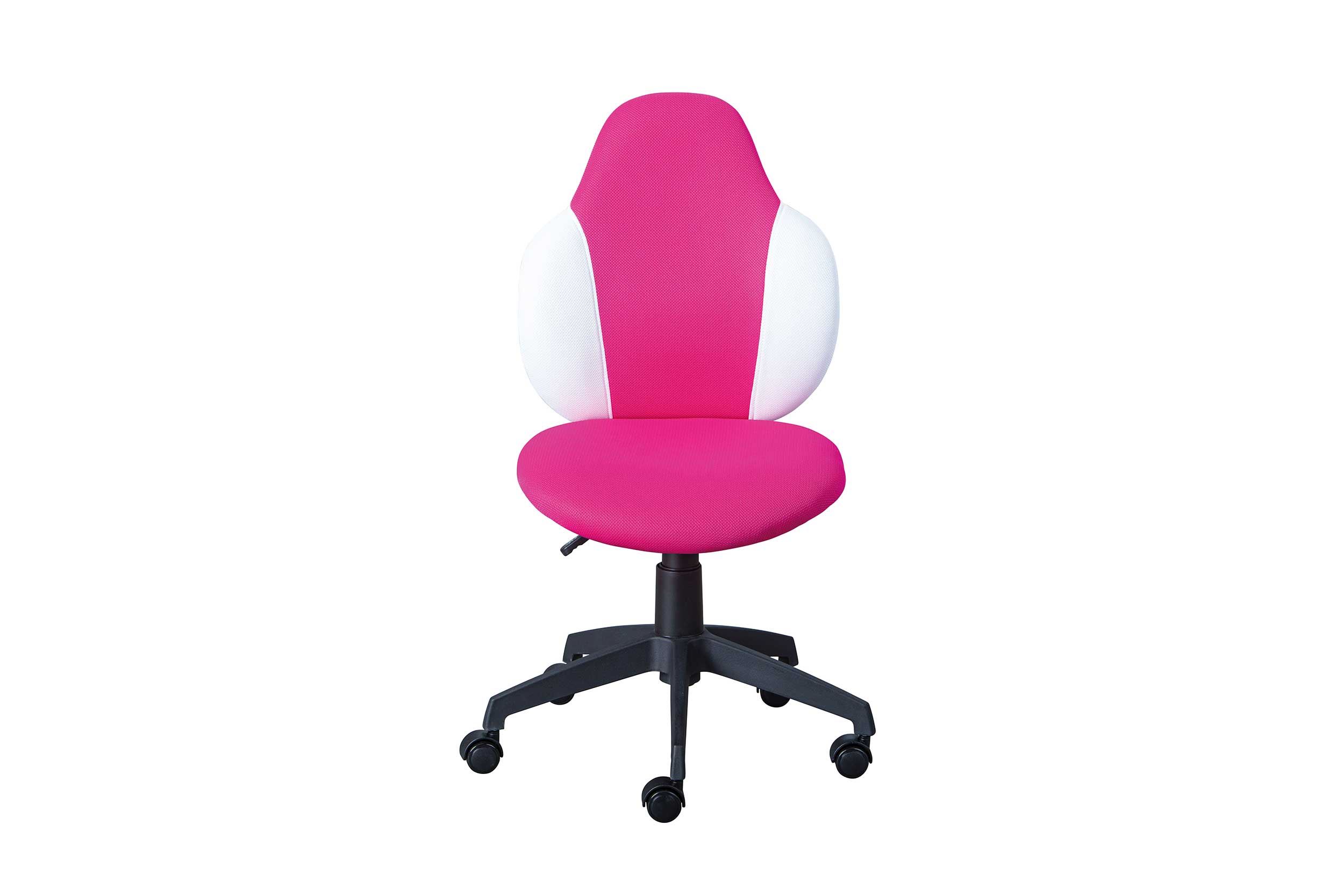 Chaise de bureau Jessie - rose/ blanc - Image 7
