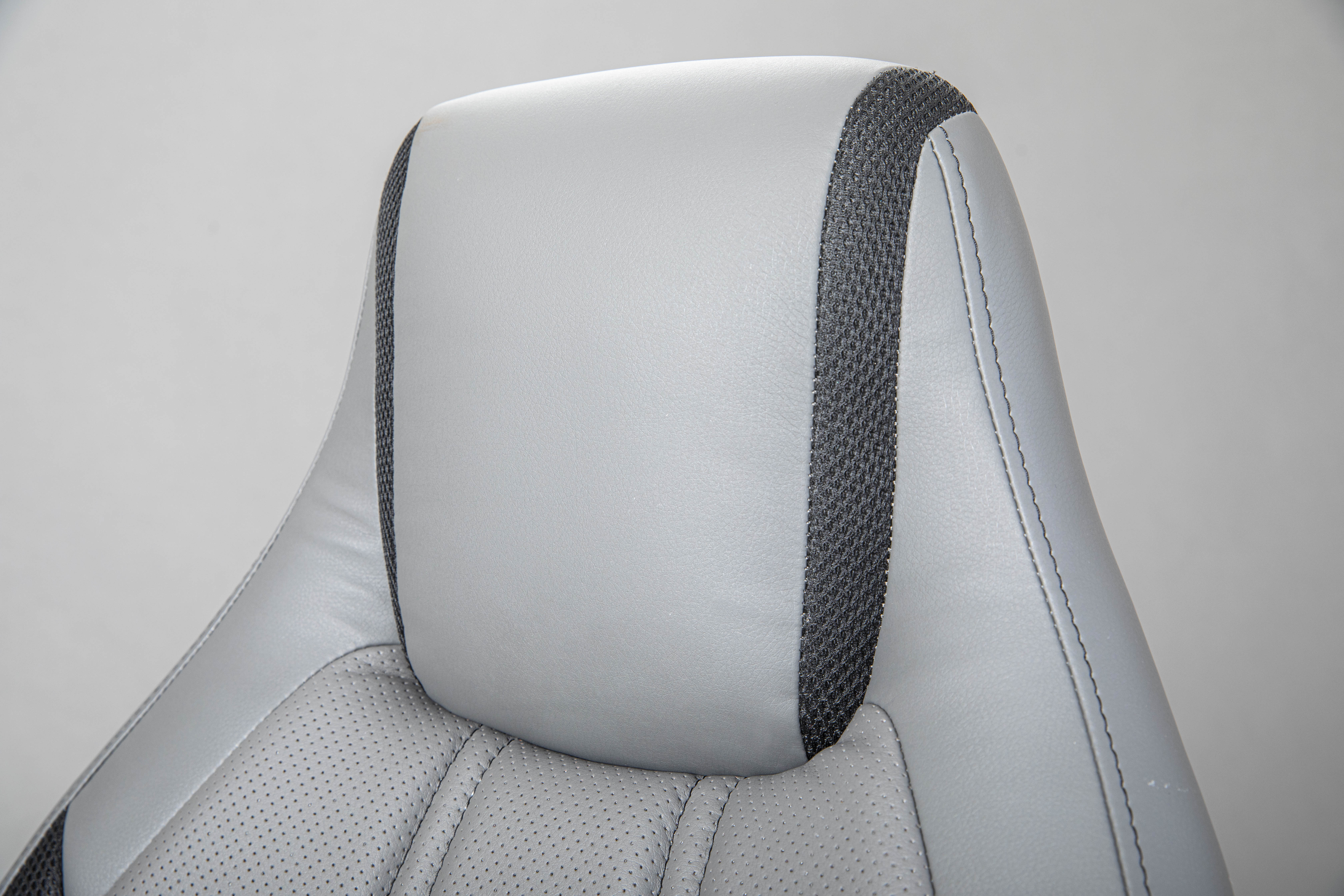 Chaise de bureau Lysander - gris/ noir - Image 4