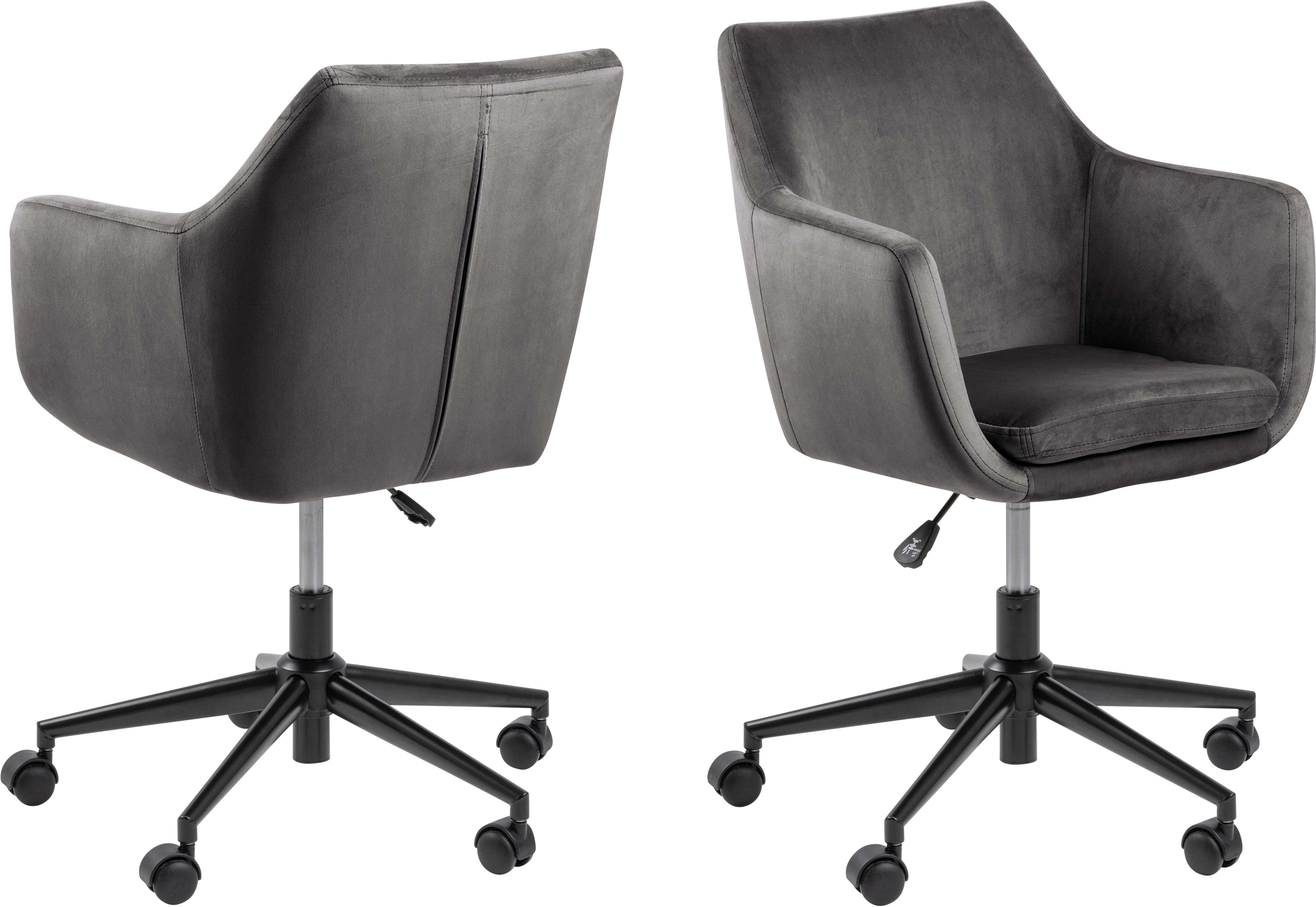 Chaise de bureau Noria - gris - Image 2