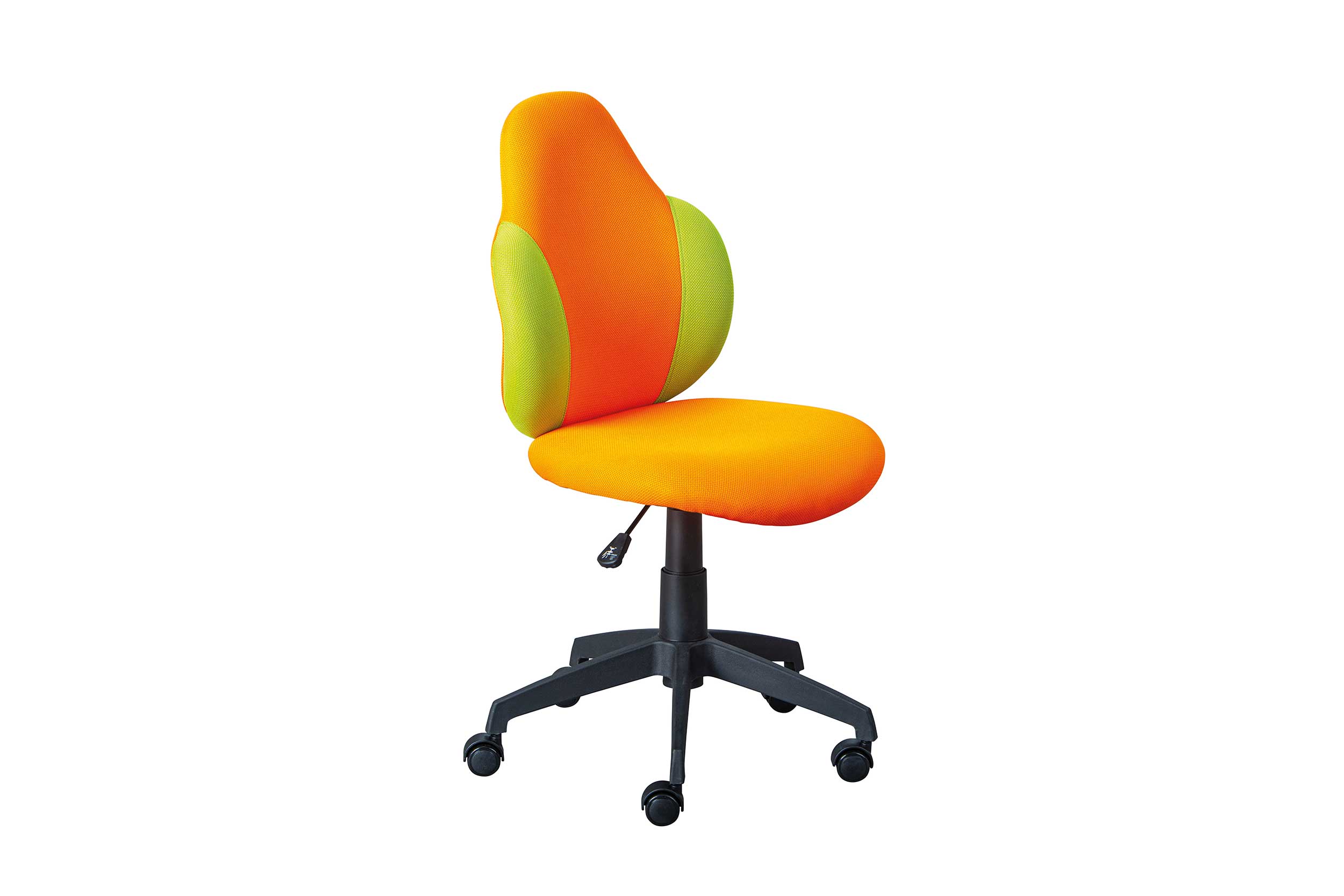 Chaise de bureau - orange/ vert - Image 8