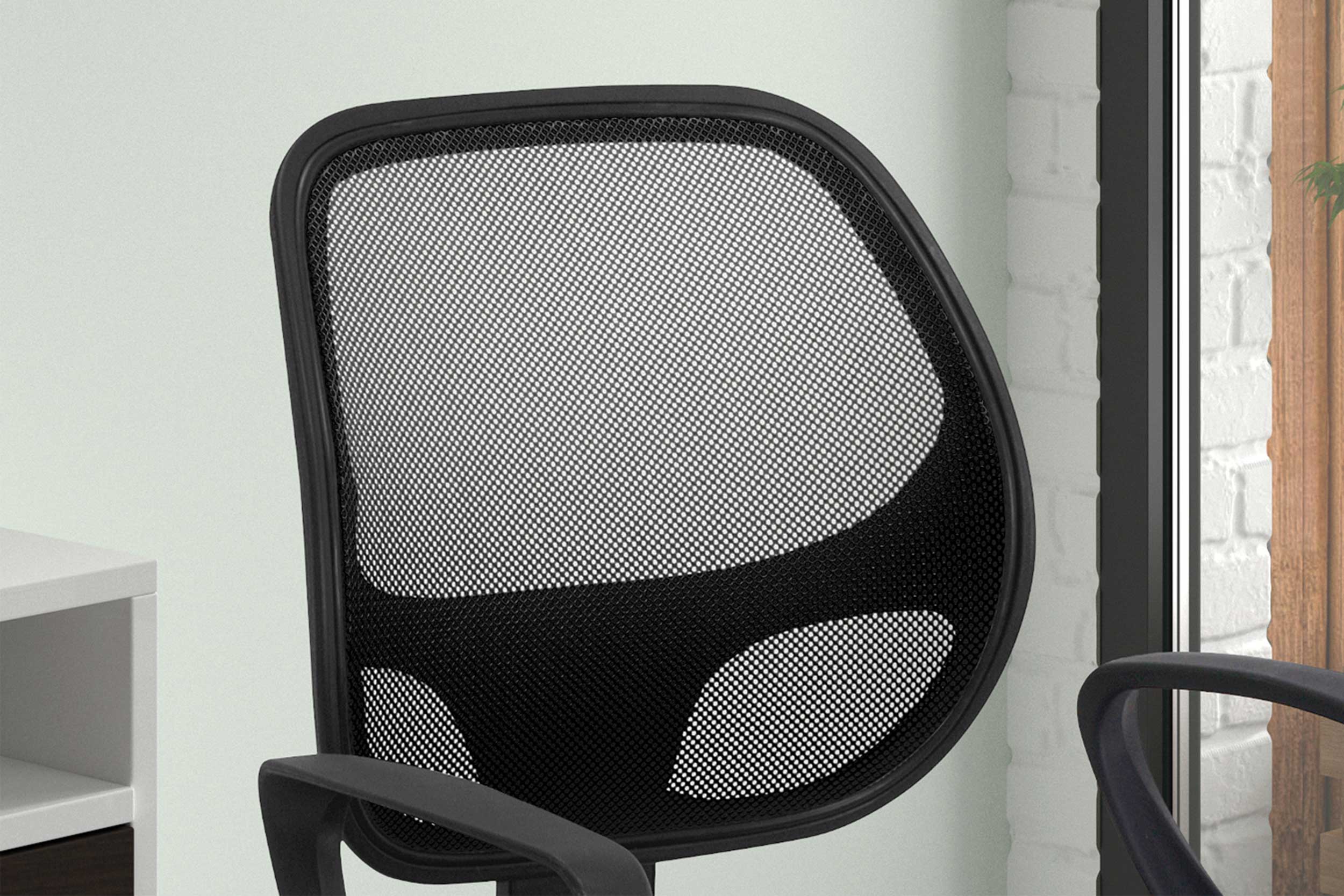 Chaise de bureau Pipa - noir - Image 5