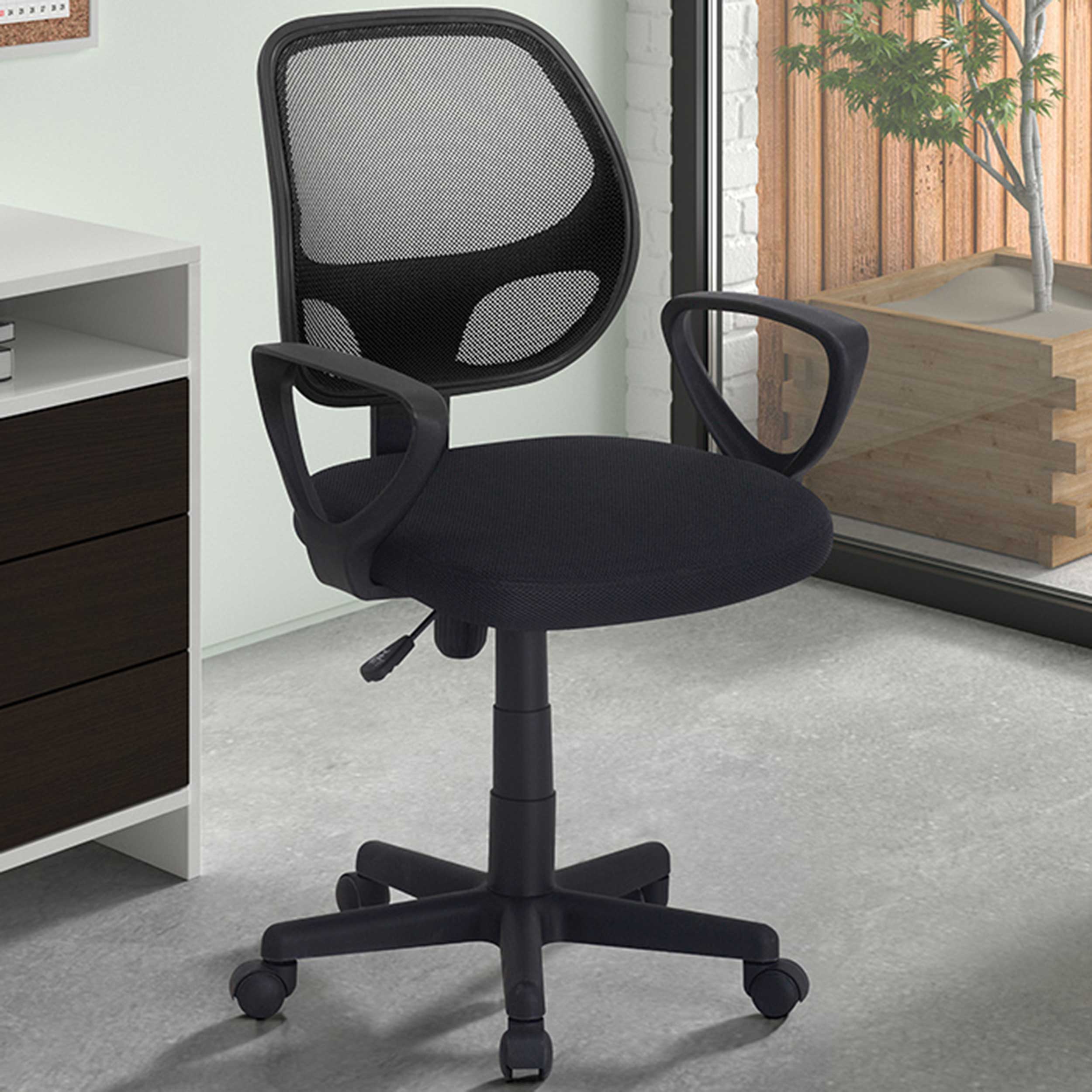 Chaise de bureau Pipa - noir