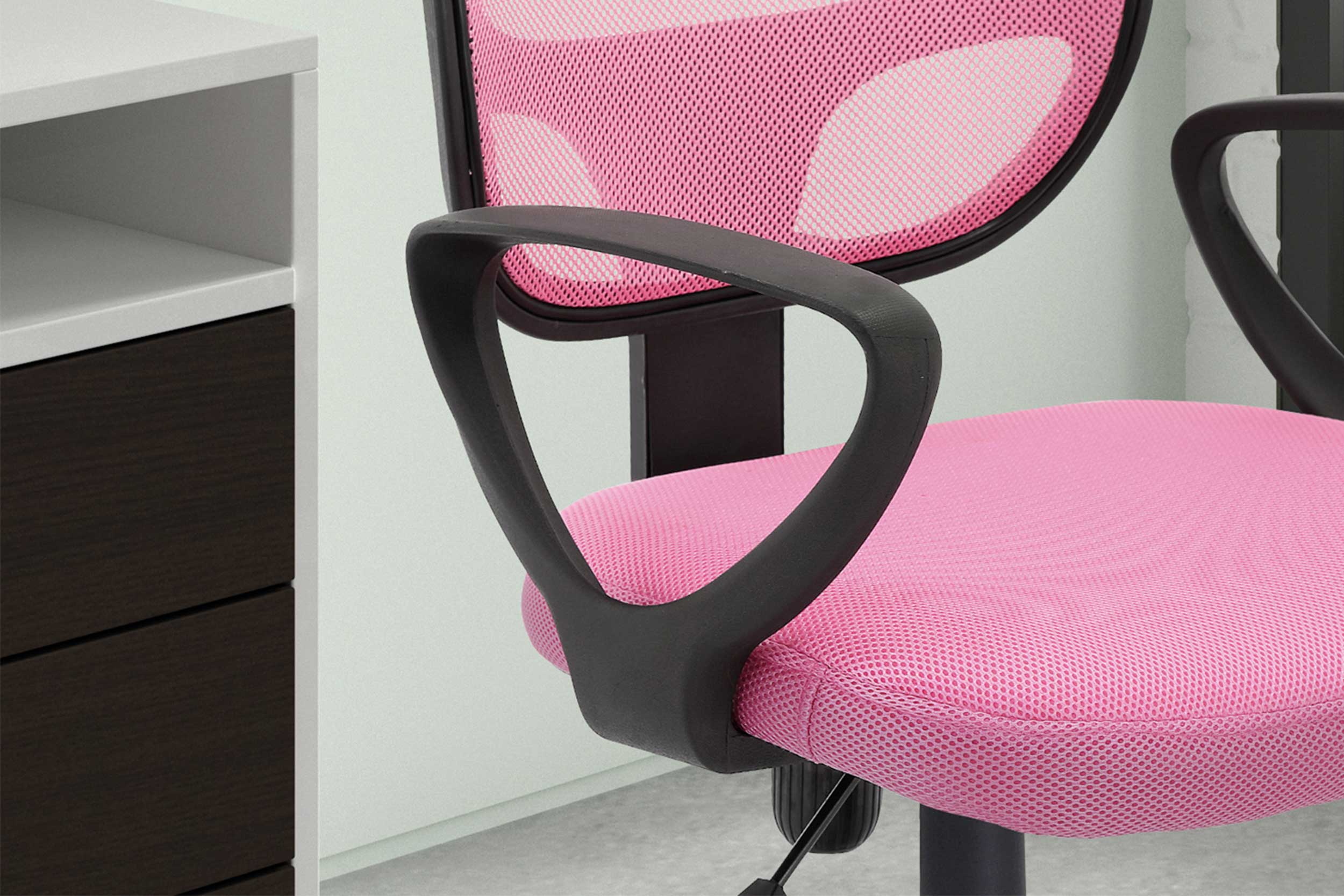 Chaise de bureau Pipa - rose - Image 4