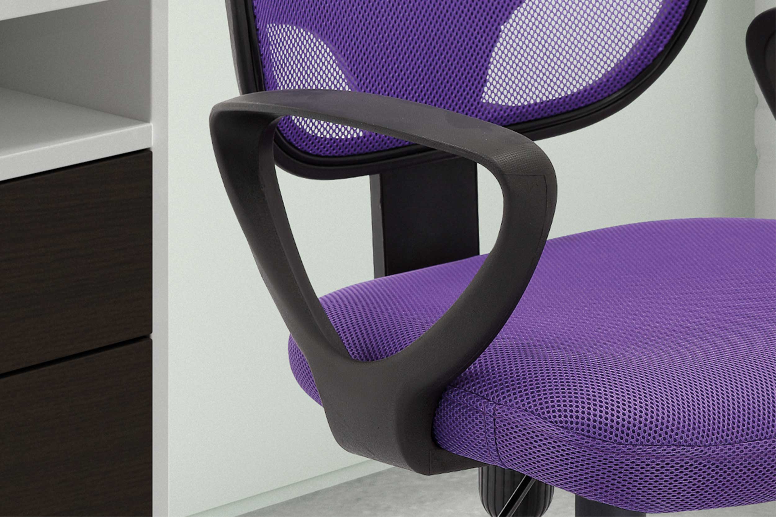 Chaise de bureau Pipa - violet - Image 4