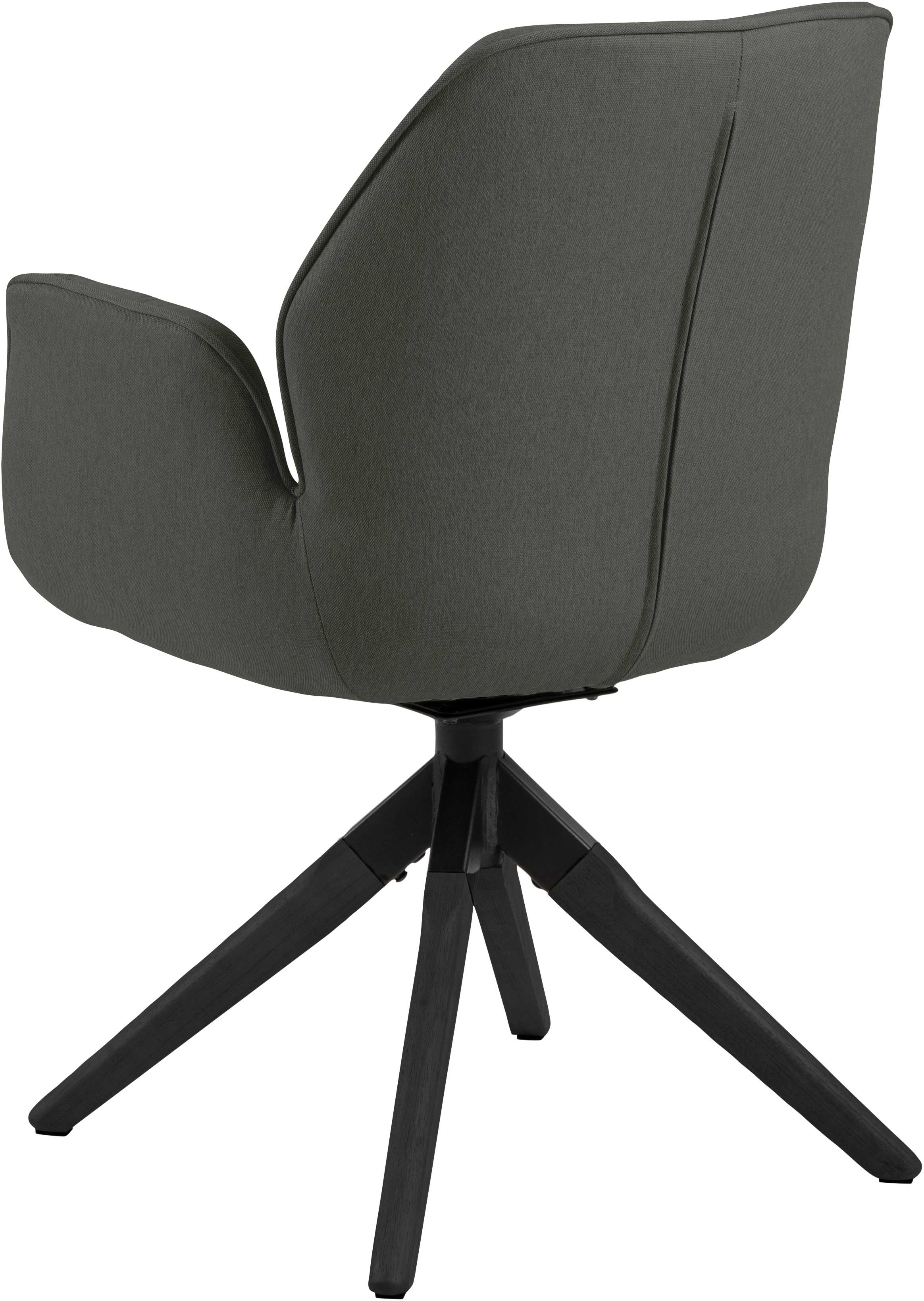 Chaise de salle à manger Aubin - pivotant - gris foncé - Image 11