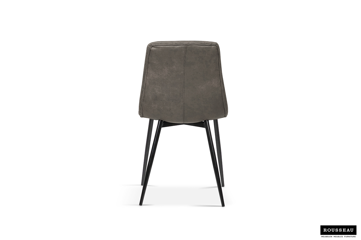 Chaise de salle à manger Maletto-gris - Image 7