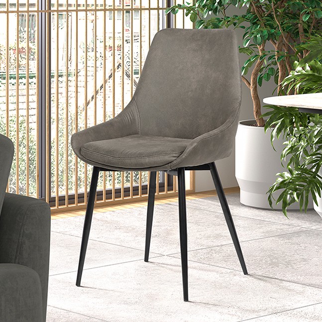 Chaise de salle à manger Mirano-gris