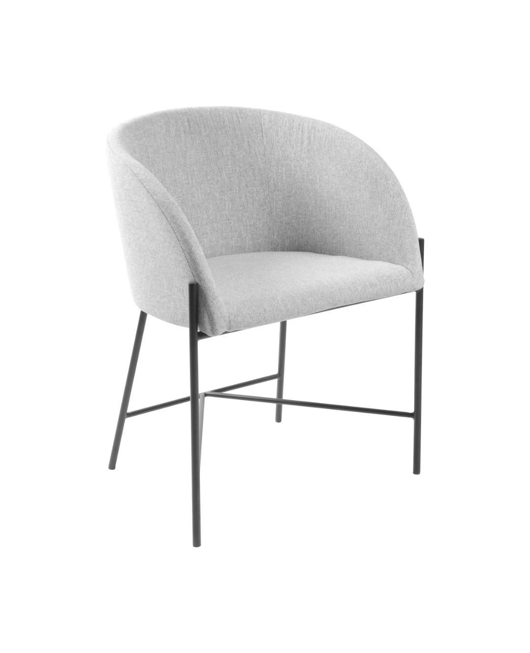 Chaise de salle à manger Nelsie - gris/ noir - Image 11