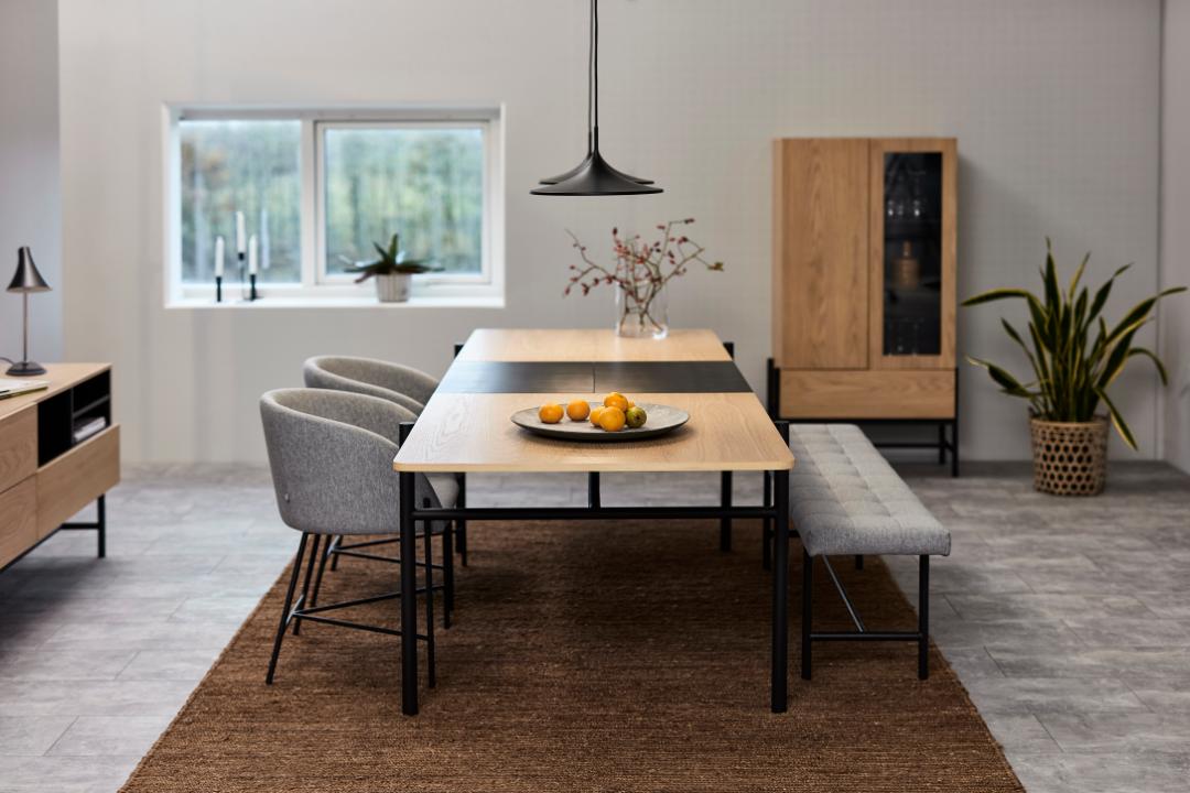 Chaise de salle à manger Nelsie - gris/ noir - Image 5