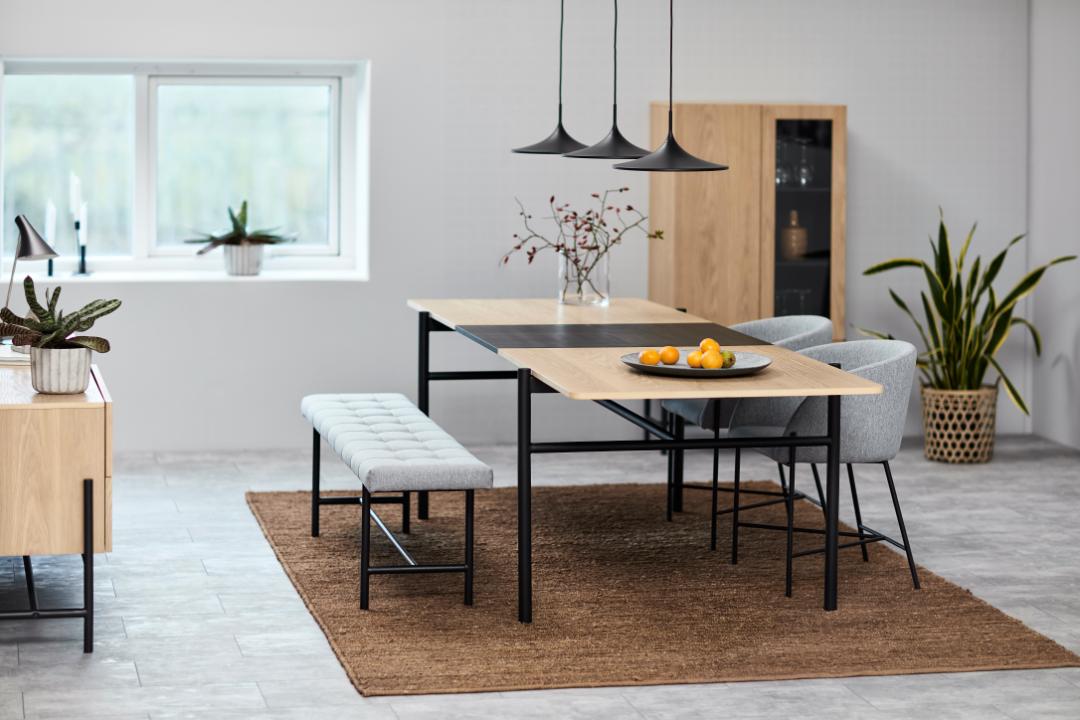 Chaise de salle à manger Nelsie - gris/ noir - Image 7