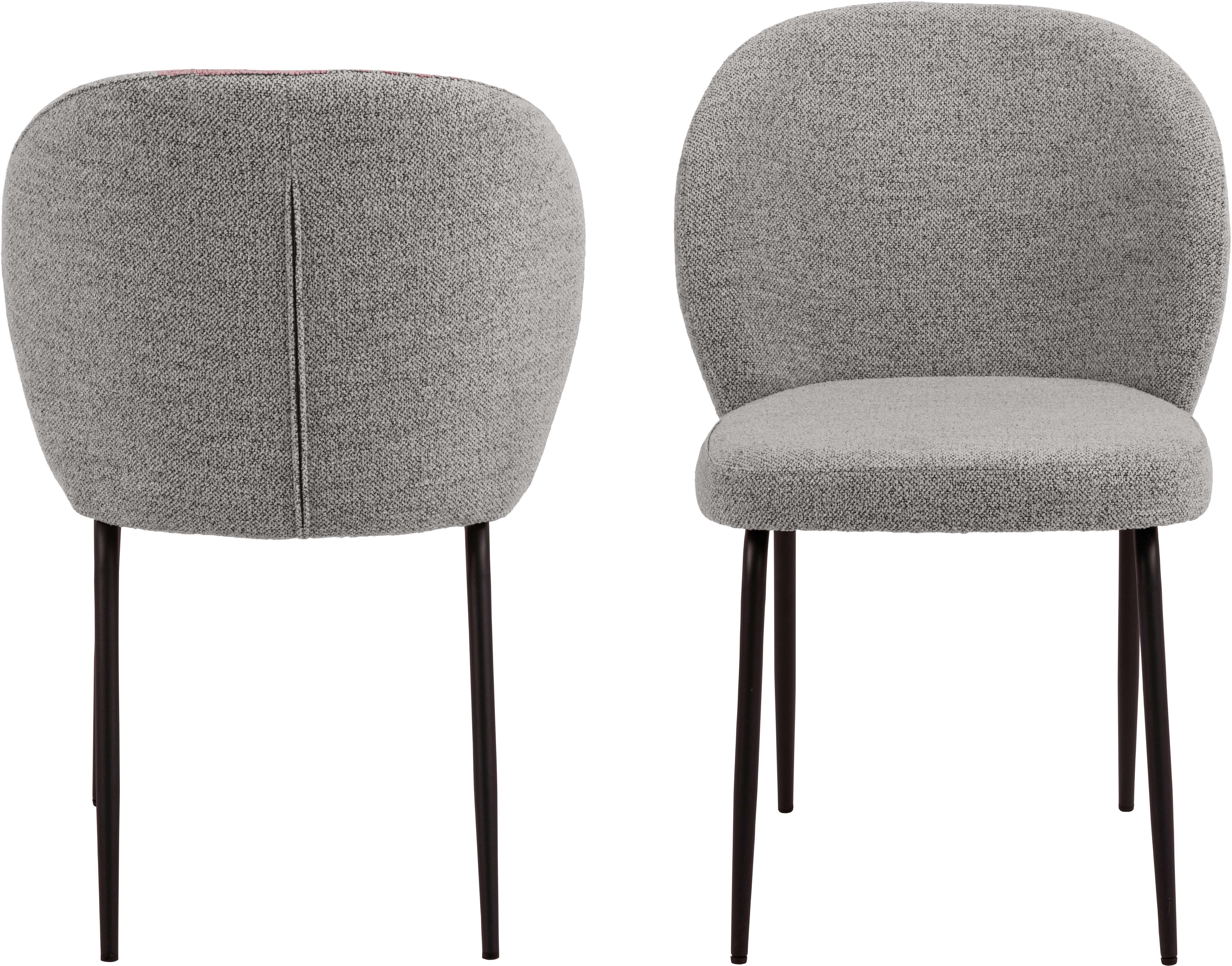 Chaise de salle à manger Patricia - gris - Image 2