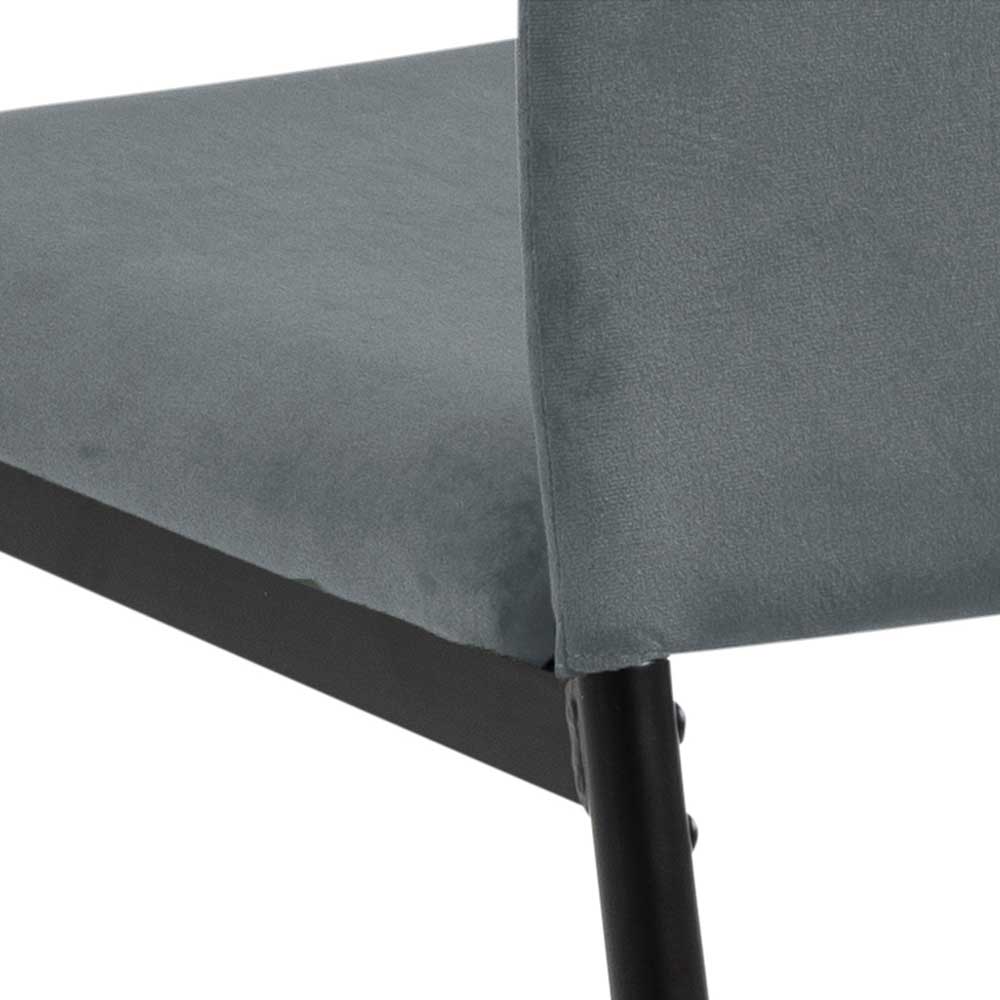 Chaise Demir - gris foncé/noir - Image 4