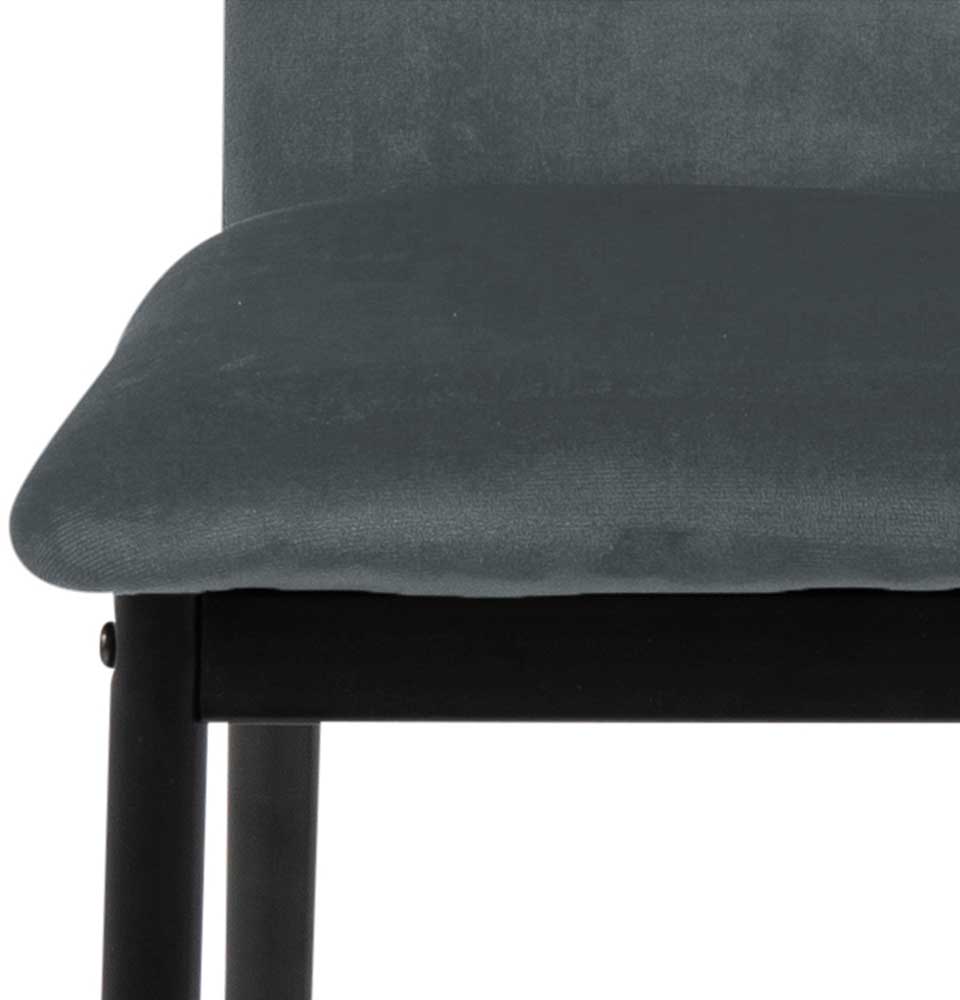Chaise Demir - gris foncé/noir - Image 5