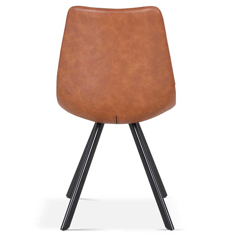 Chaise Emmy - cognac - Image 3