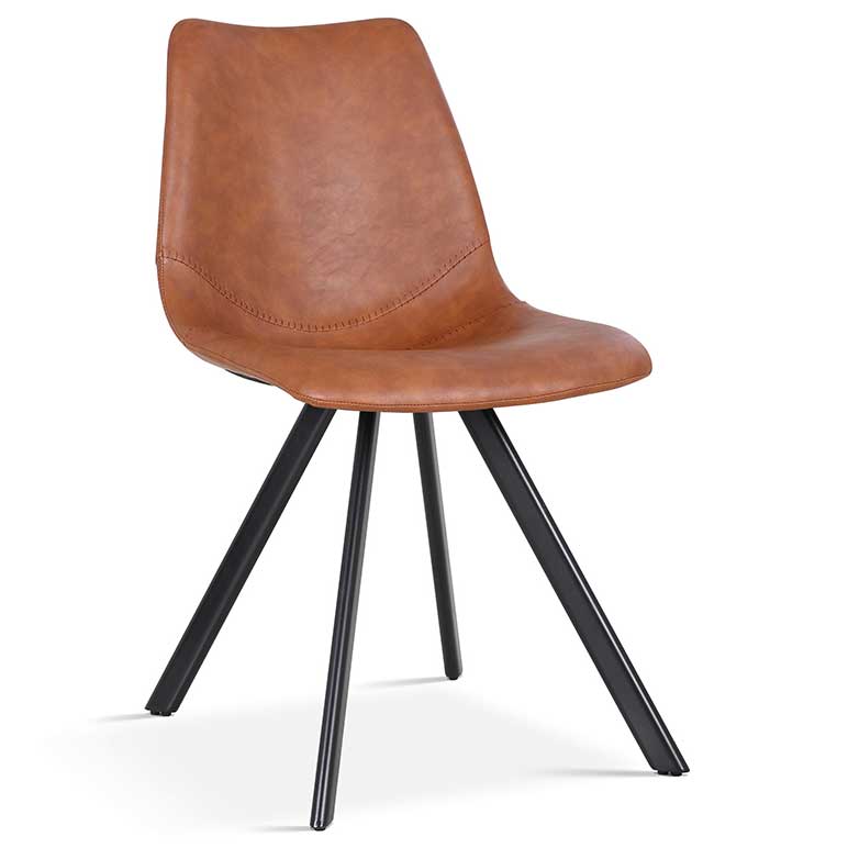 Chaise Emmy - cognac - Image 8