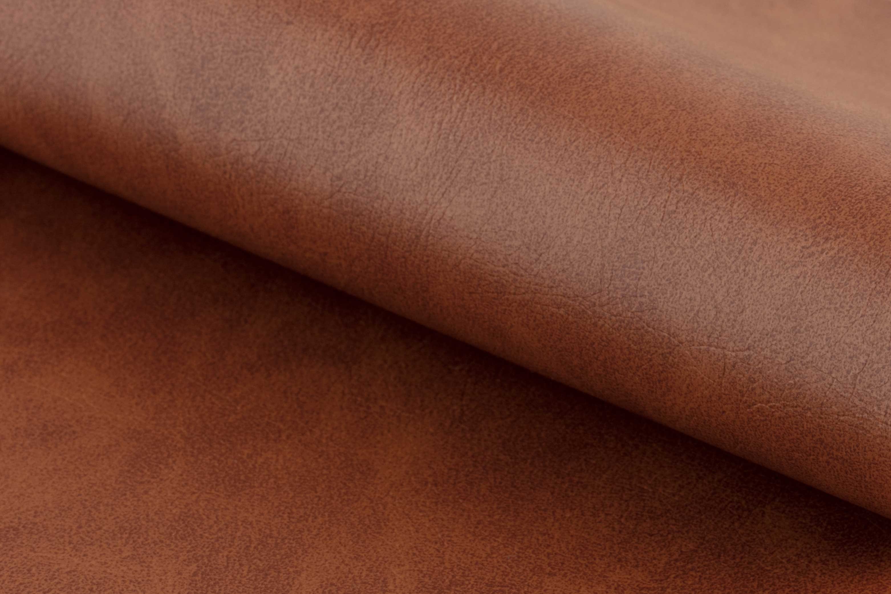 Chaise en similicuir Tilda avec pieds obliques - cognac/noir - Image 8