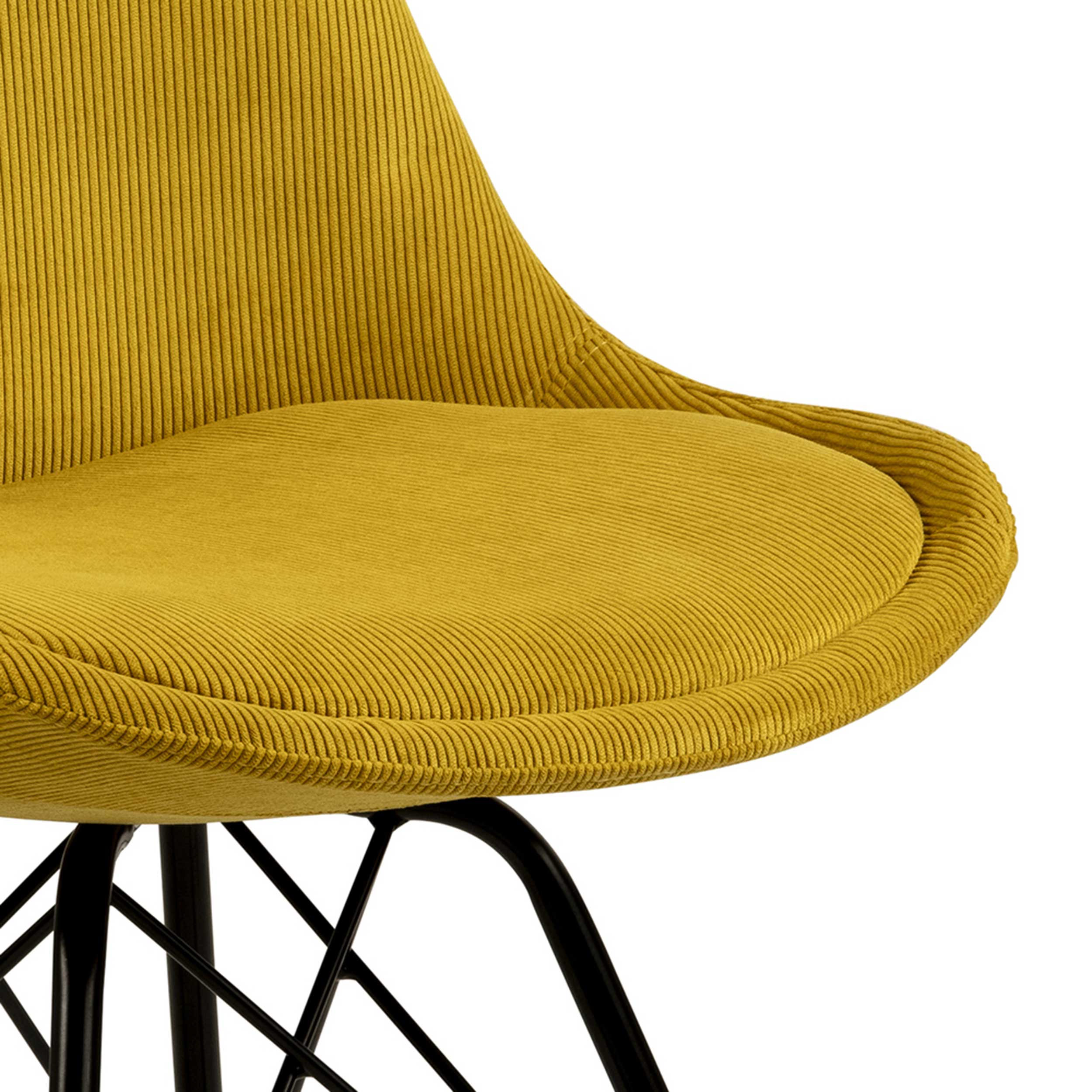 Chaise Erin - jaune - Image 5