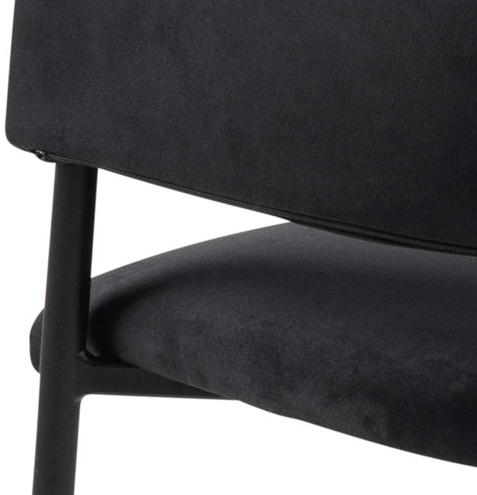 Chaise Lilou - noir - Image 2