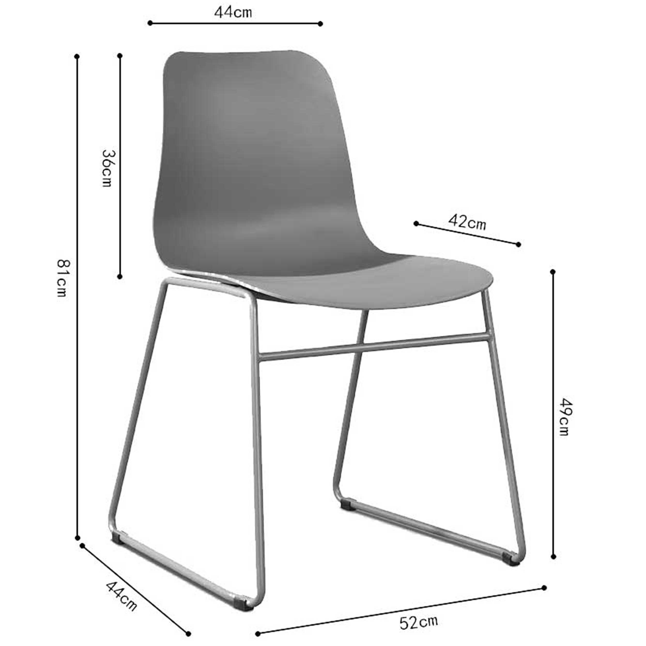 Chaise Marie - gris - Image 3