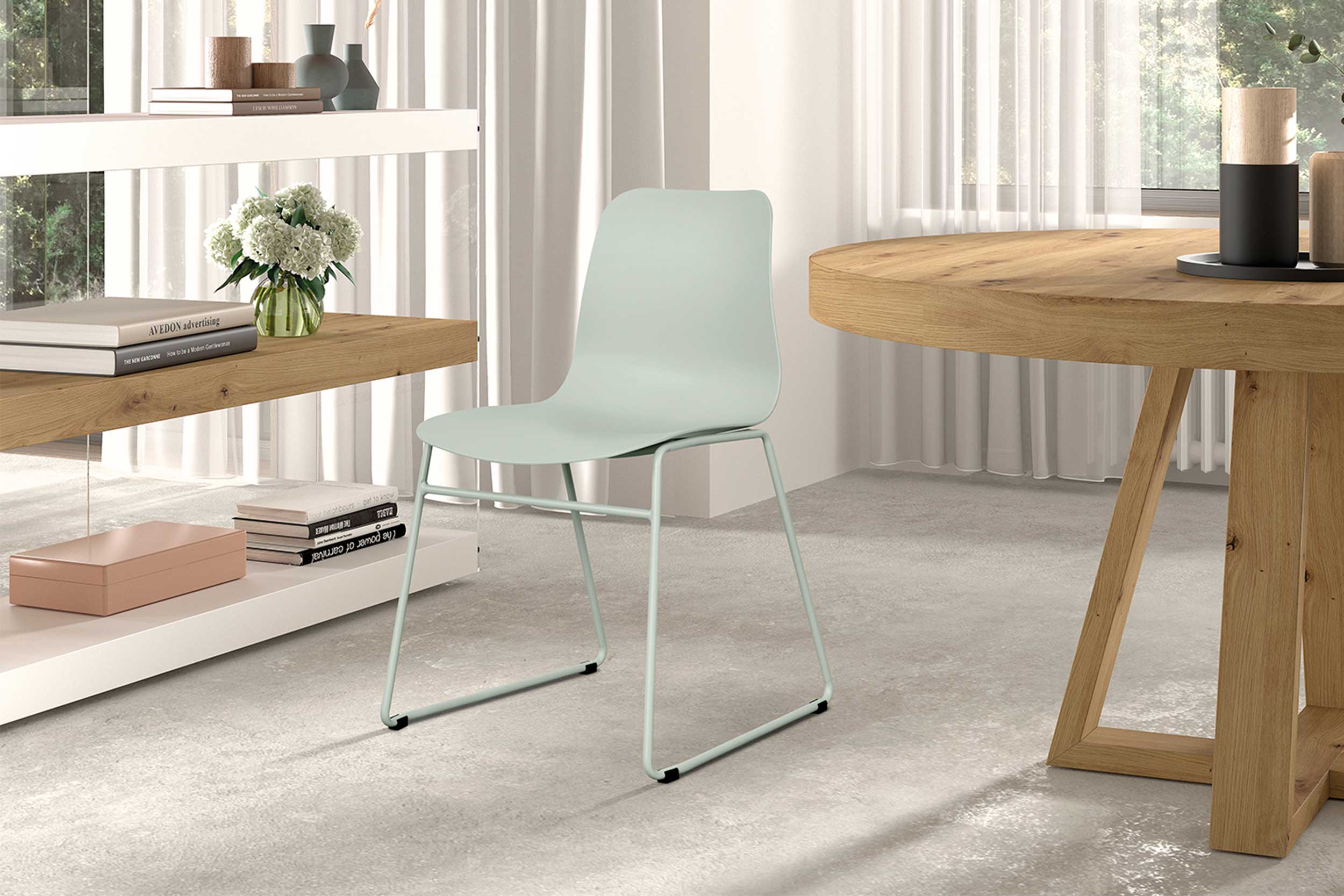 Chaise Marie - vert de gris - Image 6