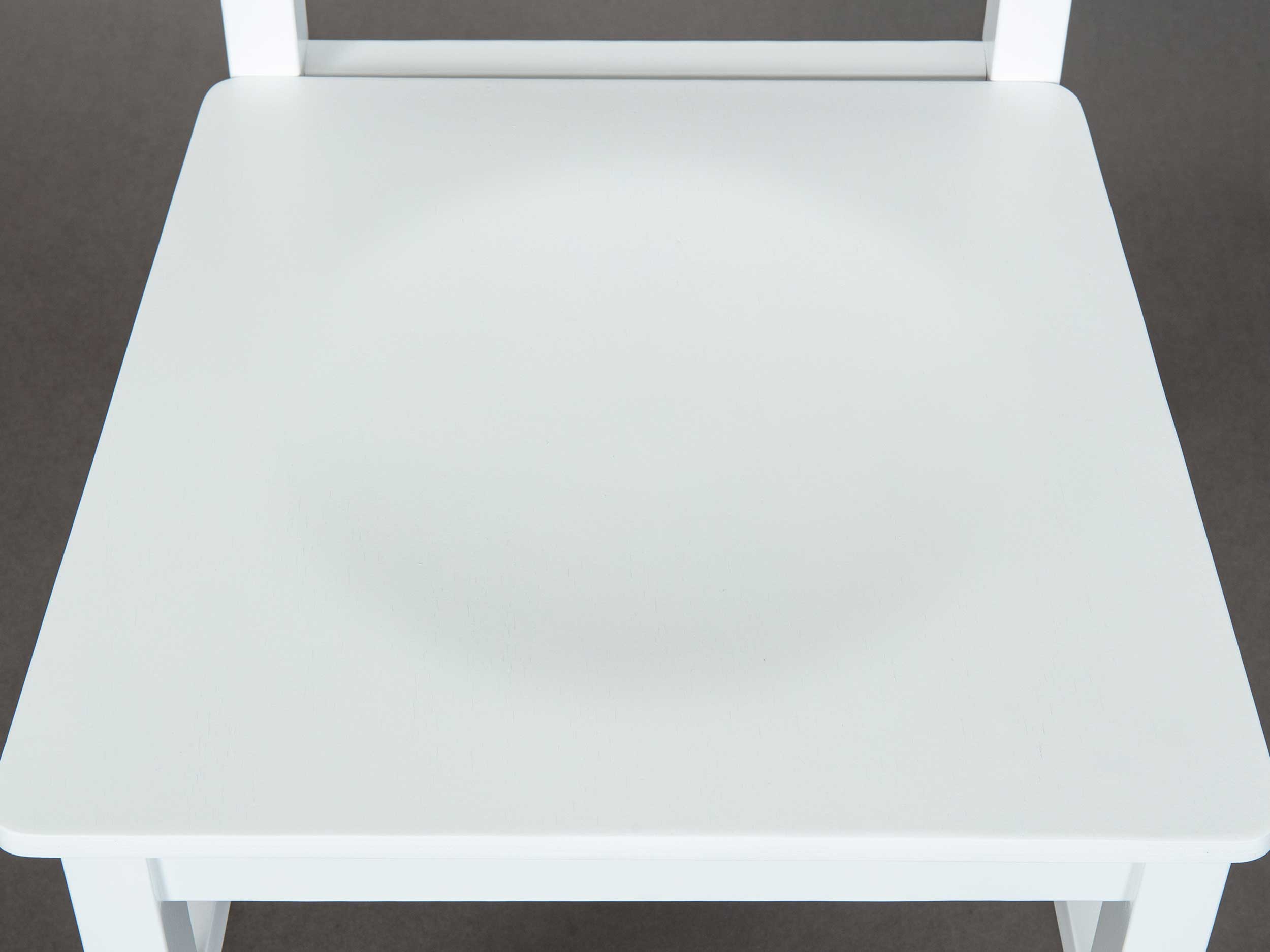 Chaise salle à manger Westerland bois de hêtre massif - blanc - Image 3