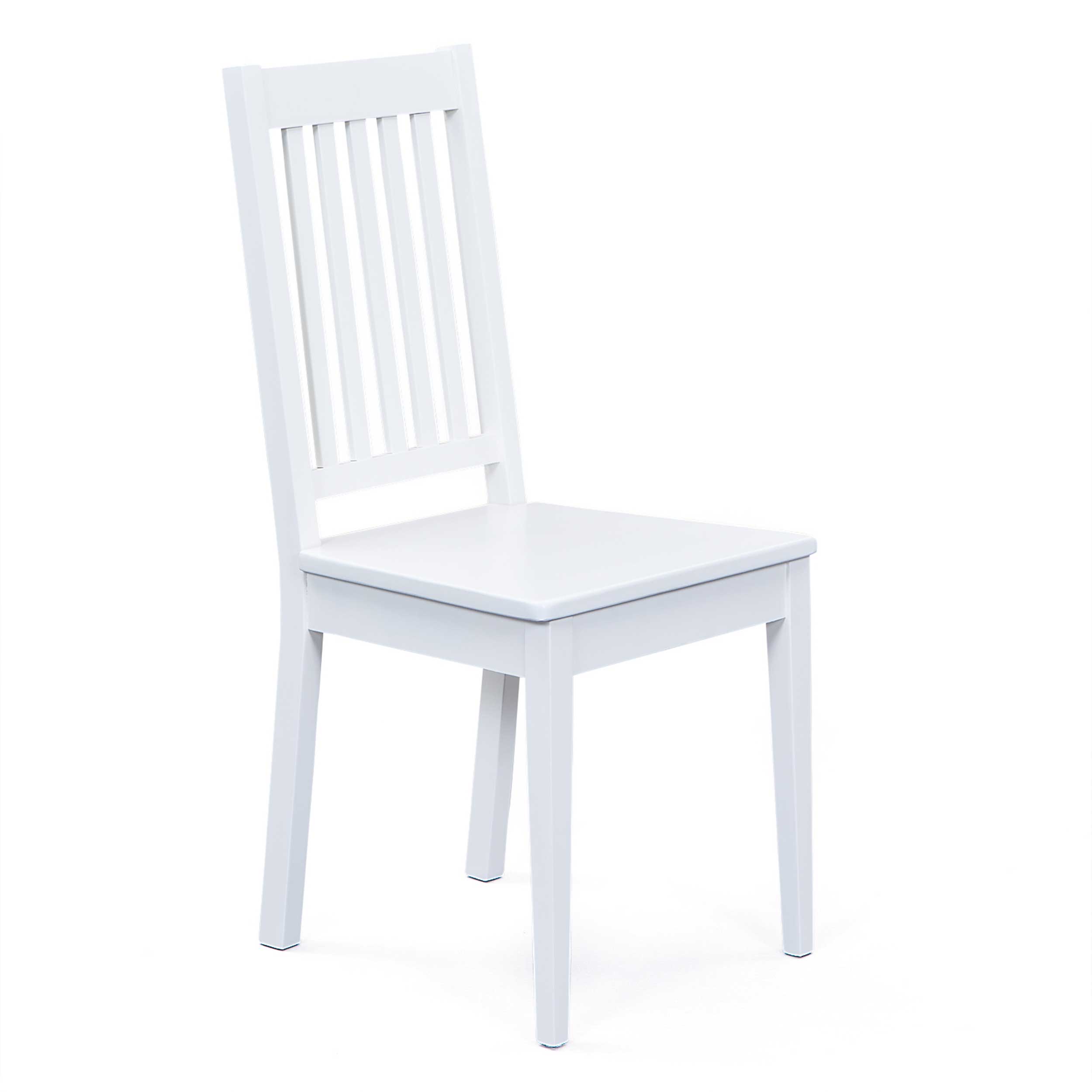 Chaise salle à manger Westerland bois de hêtre massif - blanc - Image 10