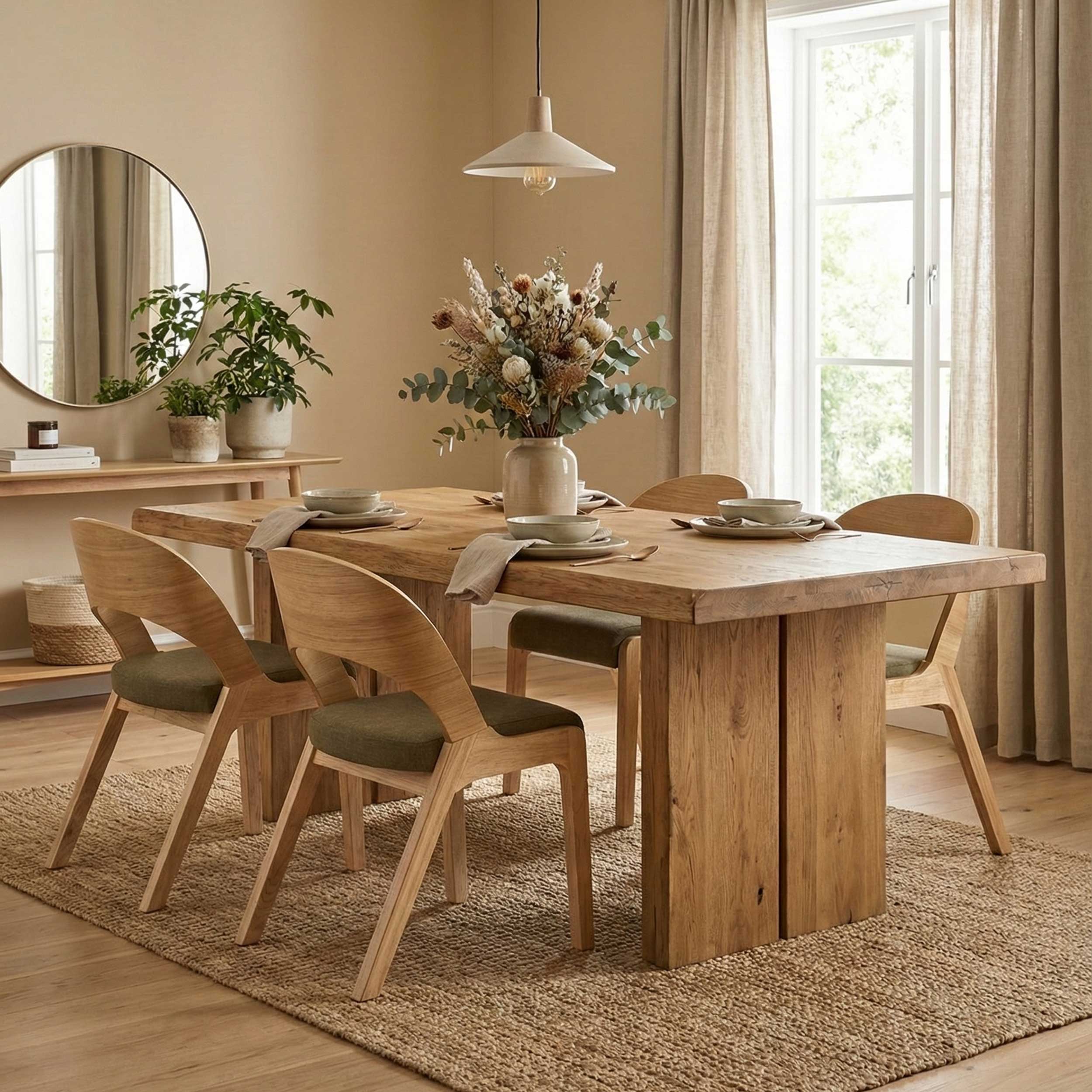 Chaise Ulrike - bois/brun - Image 4